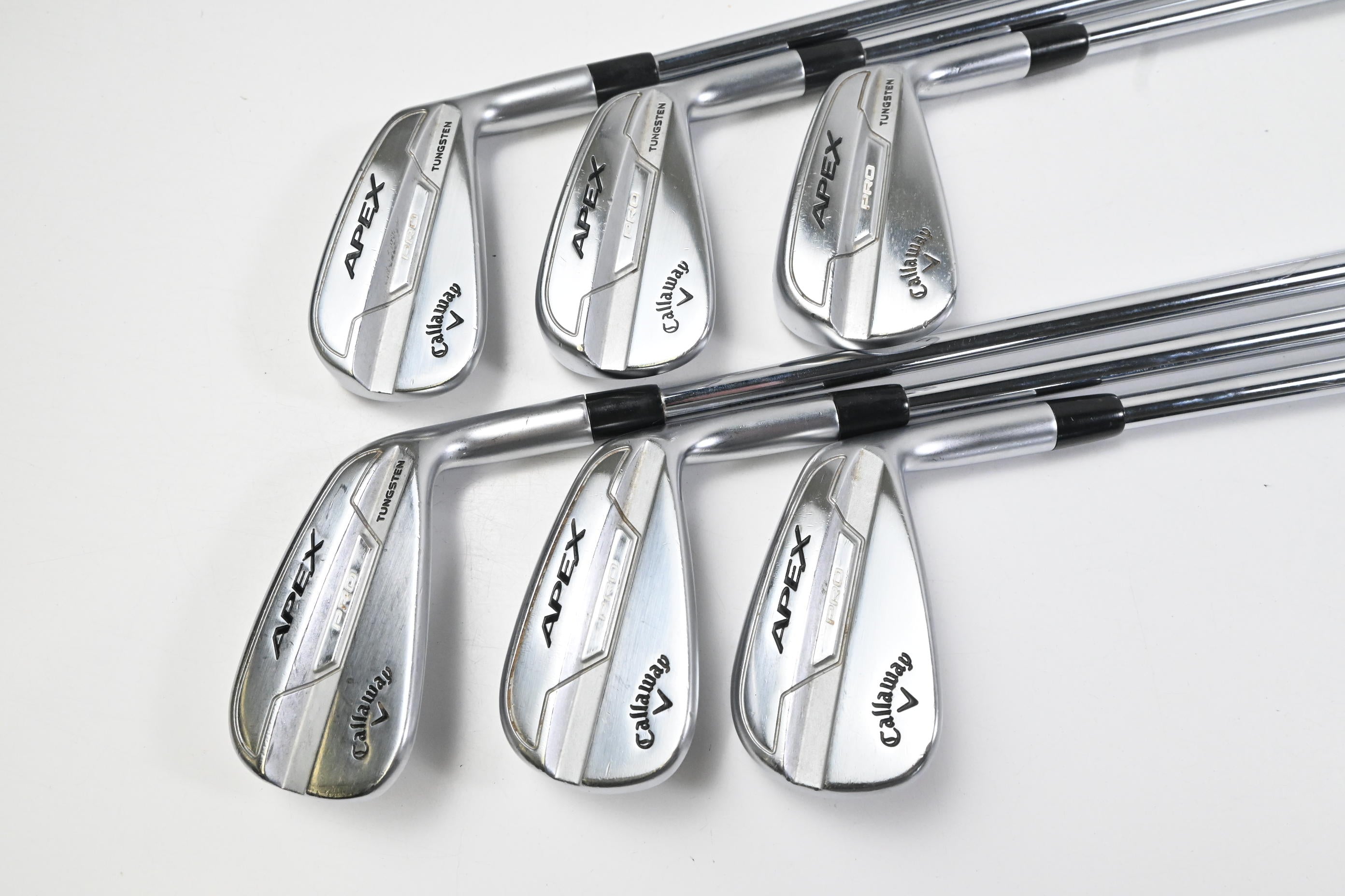 Callaway Apex Pro 21 Irons / 4-9i / Stiff Flex Project X Precision Rifle Shafts