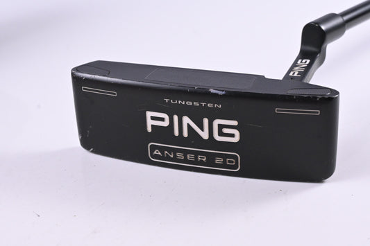 Ping 2023 Anser 2D Putter / Black Dot / 33.5 Inch