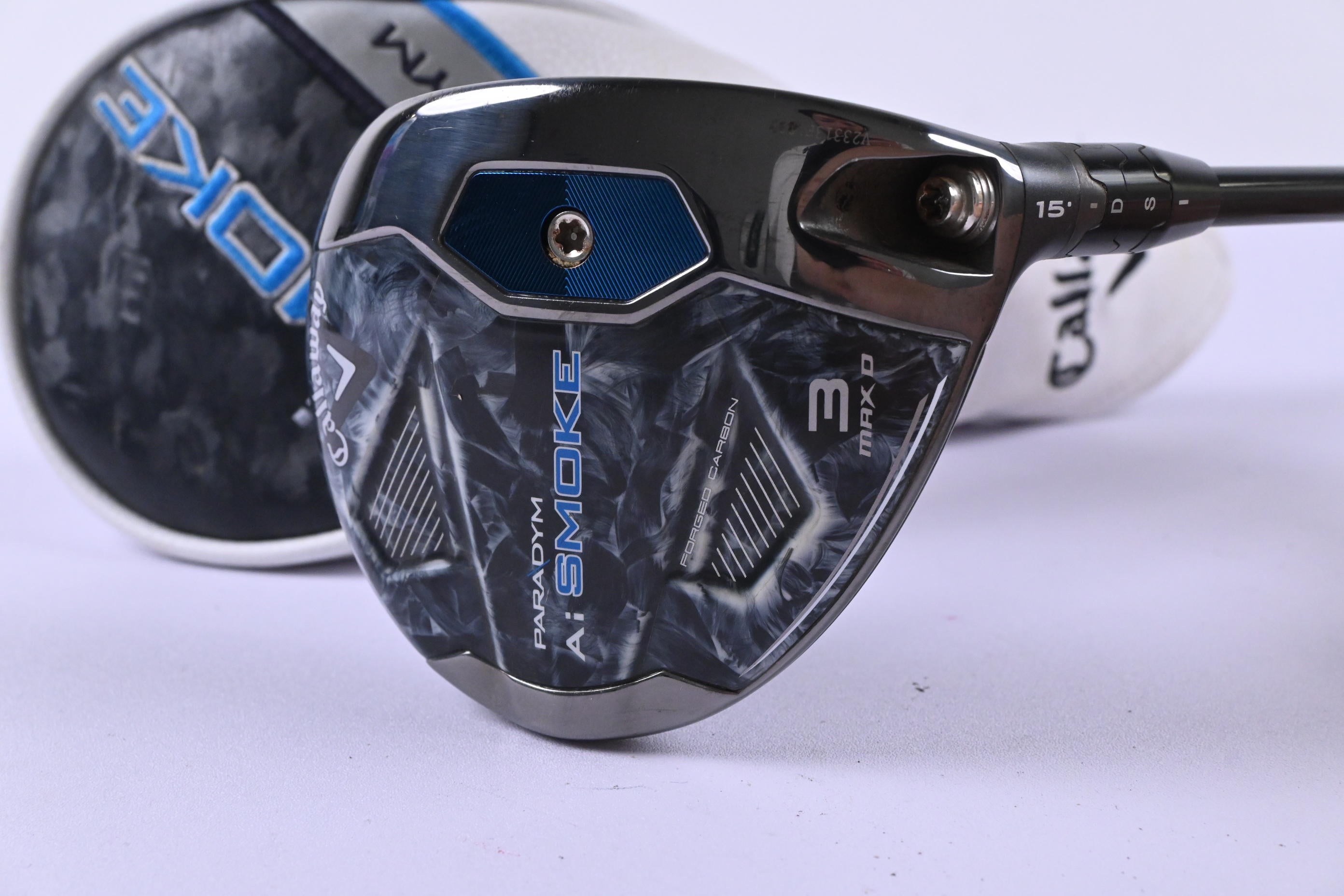 Callaway Paradym Ai Smoke Max D #3 Wood / 15 Degree / Stiff Flex Denali Black 70