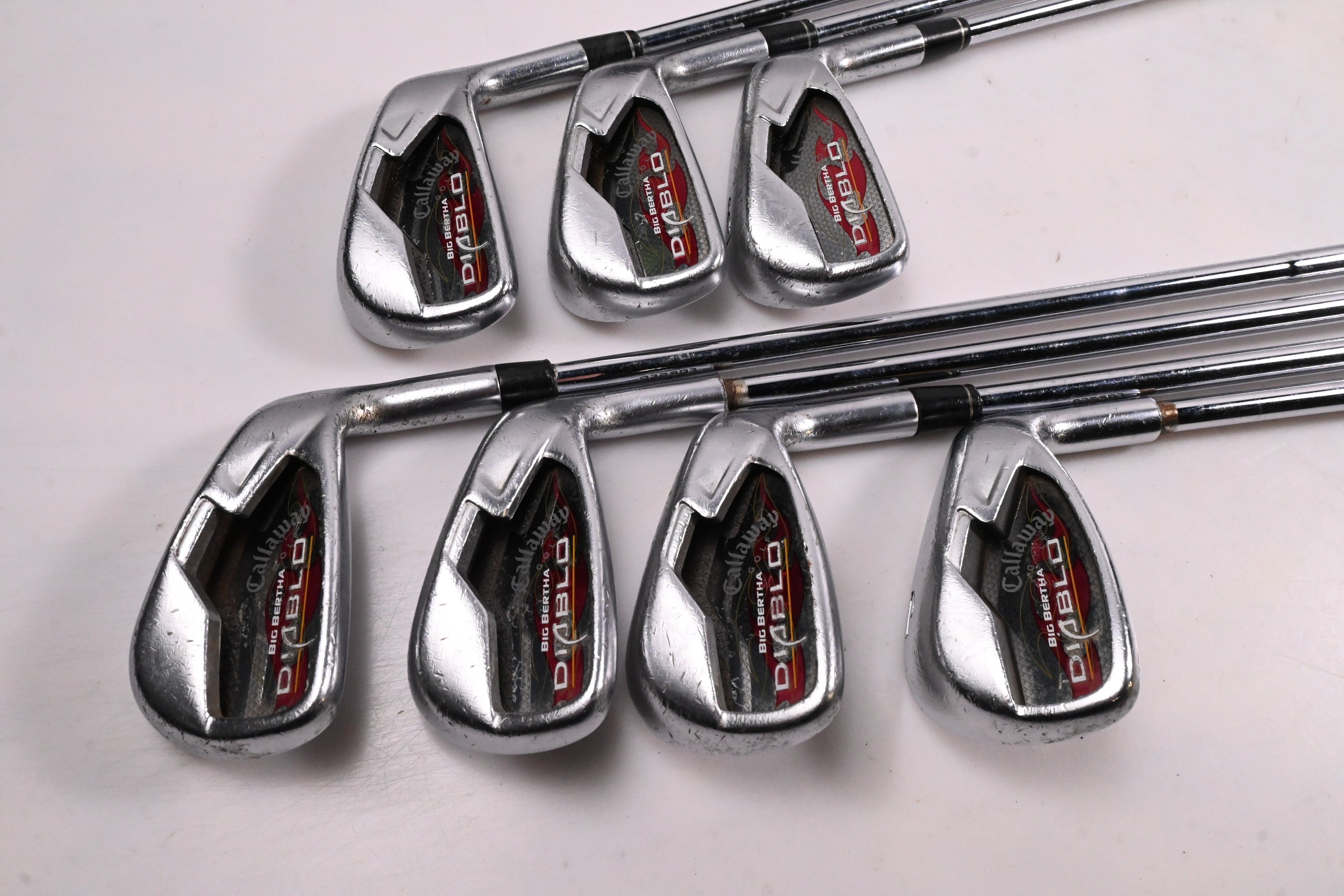 Callaway Diablo Forged Irons / 4-PW / Uniflex N.S.Pro 1100GH Shafts