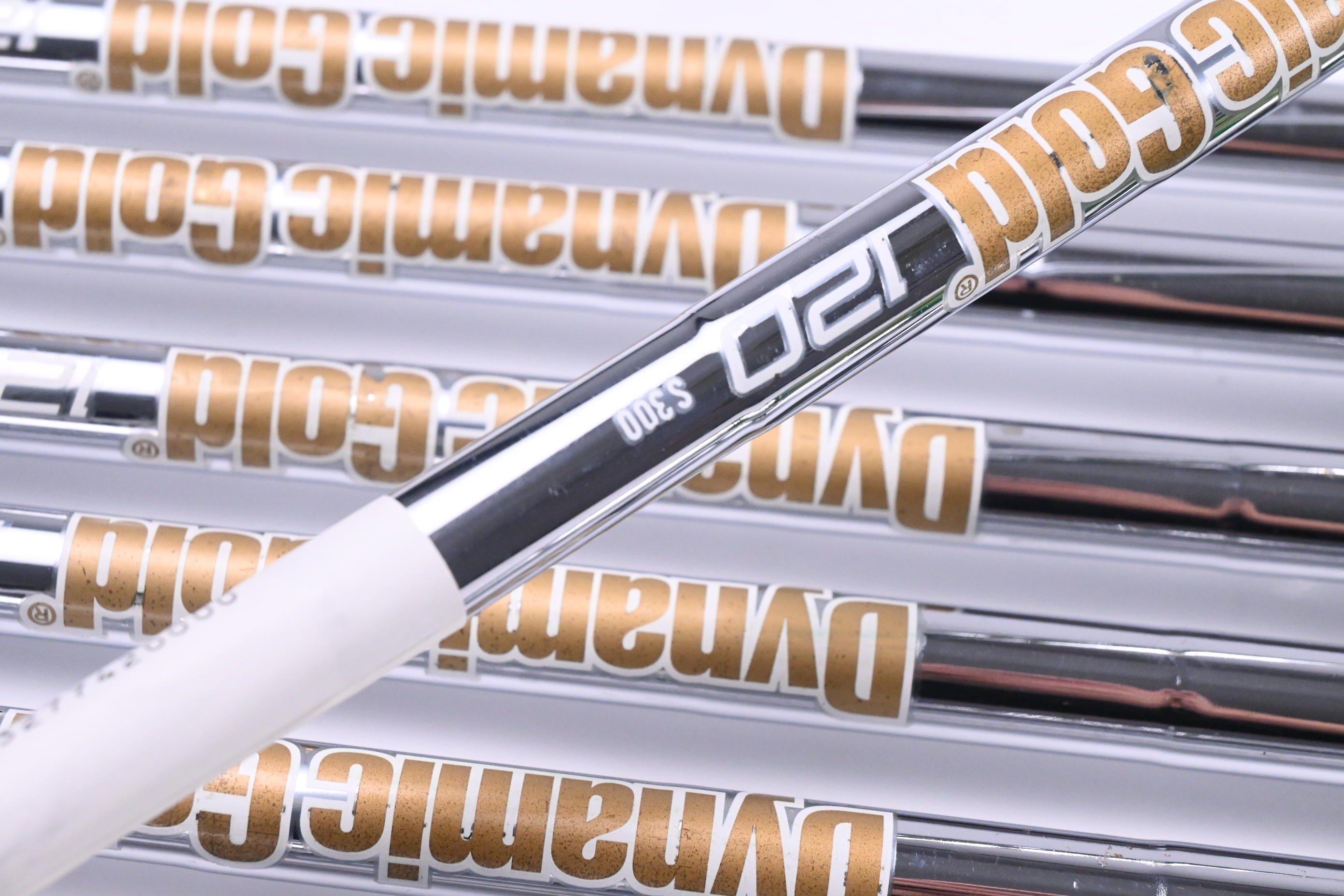 Ping i500 Irons / 4-PW / Blue Dot / Stiff Flex Dynamic Gold 120 S300 Shafts