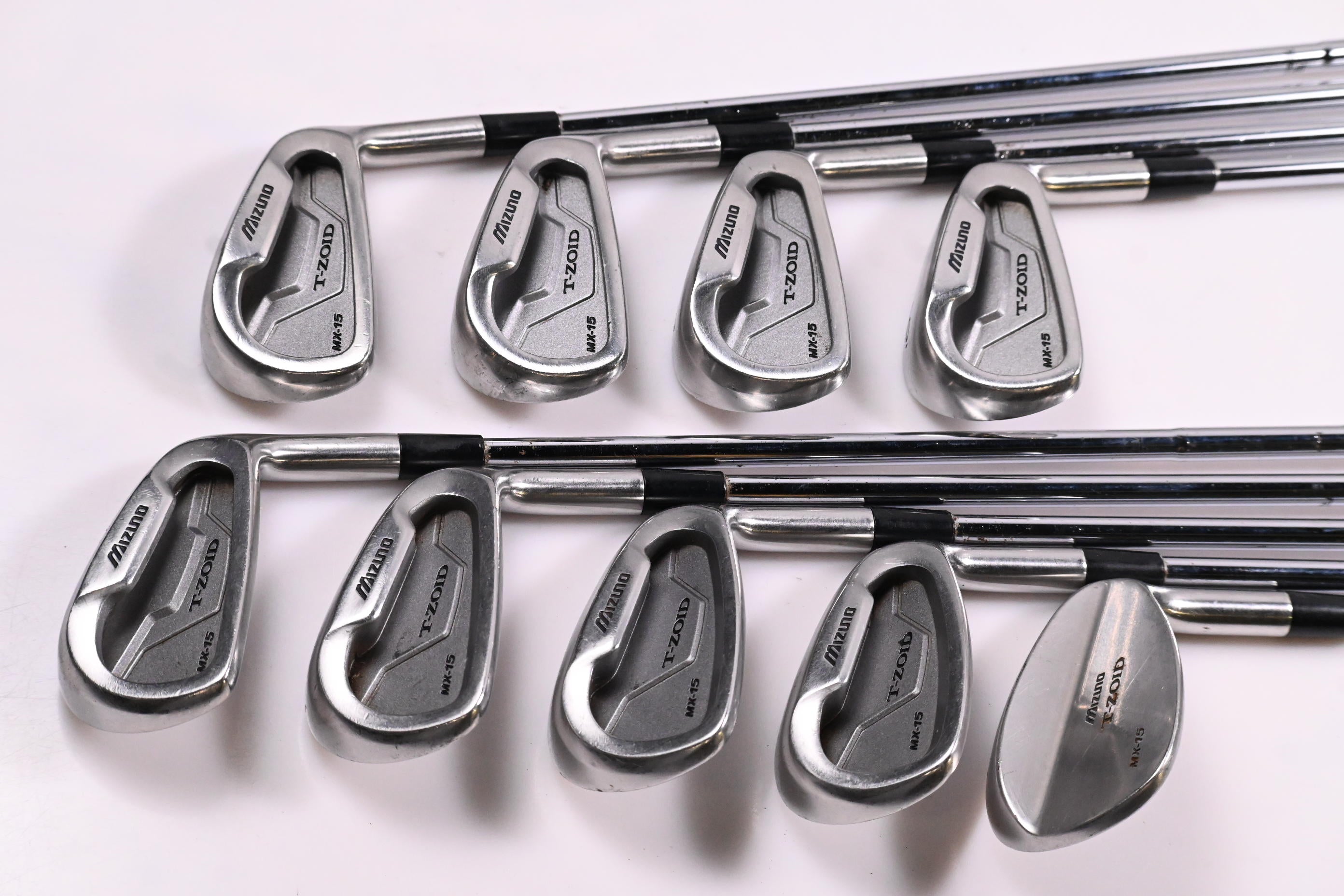 Mizuno MX-15 Irons / 3-PW+SW / Regular Flex Mizuno DynaFlex Shafts