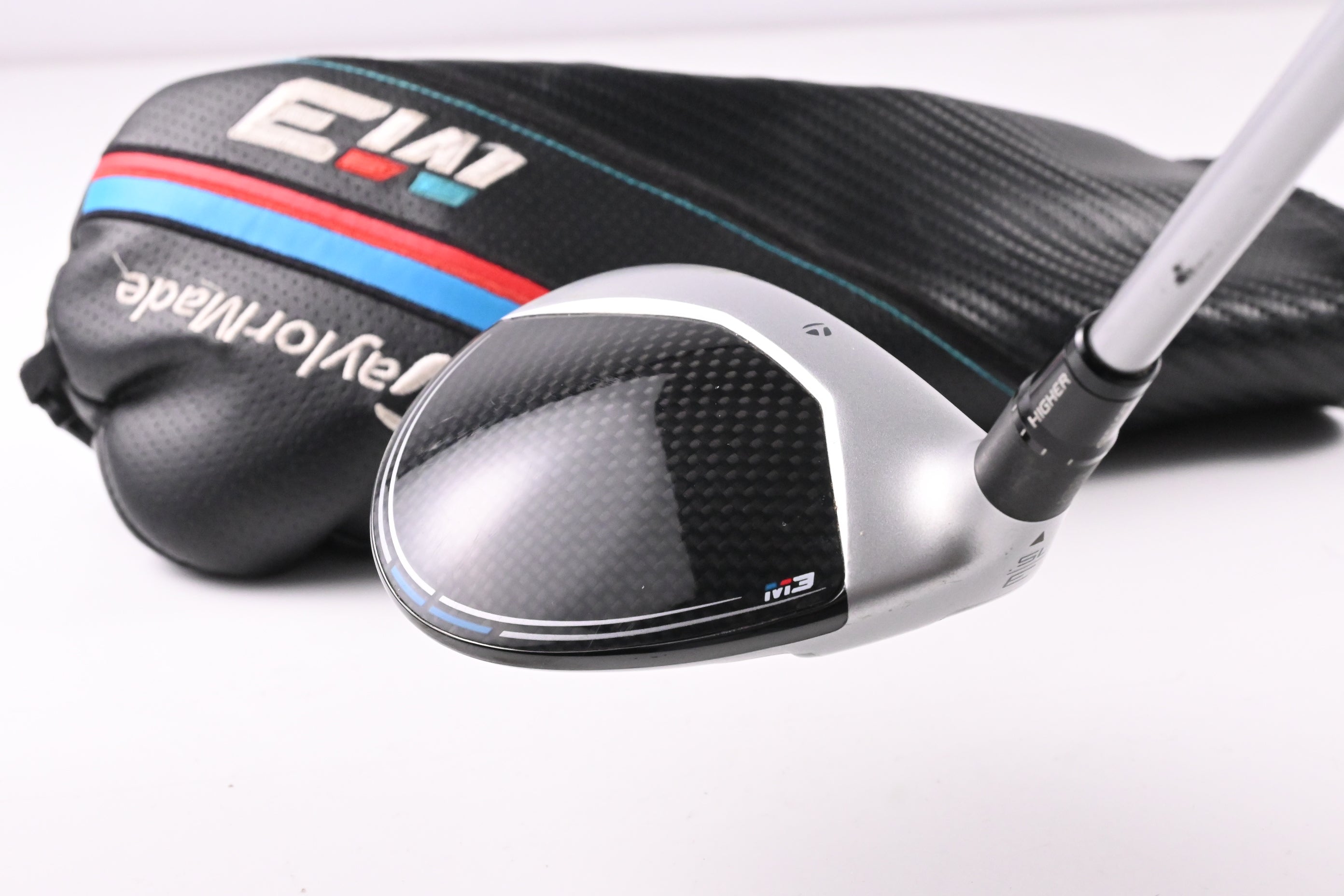 Left Hand Taylormade M3 #3 Wood / 15 Degree / Regular Flex Tensei CK Blue 60