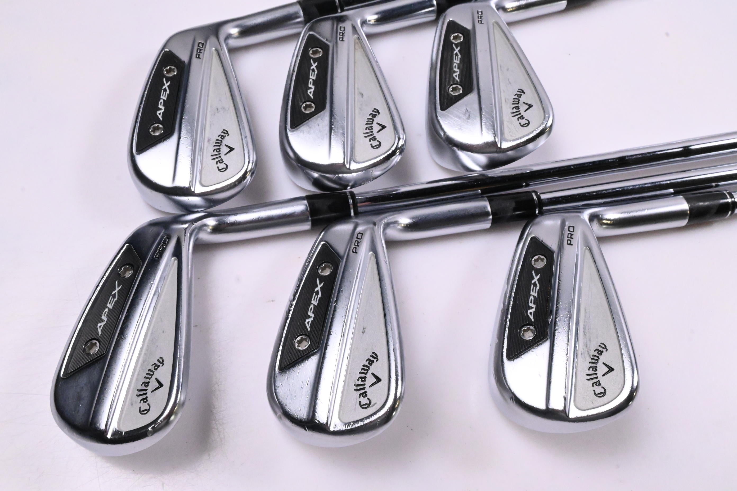 Callaway Apex Pro 24 Irons / 5-PW / Stiff Flex KBS $-Taper 120 Shafts