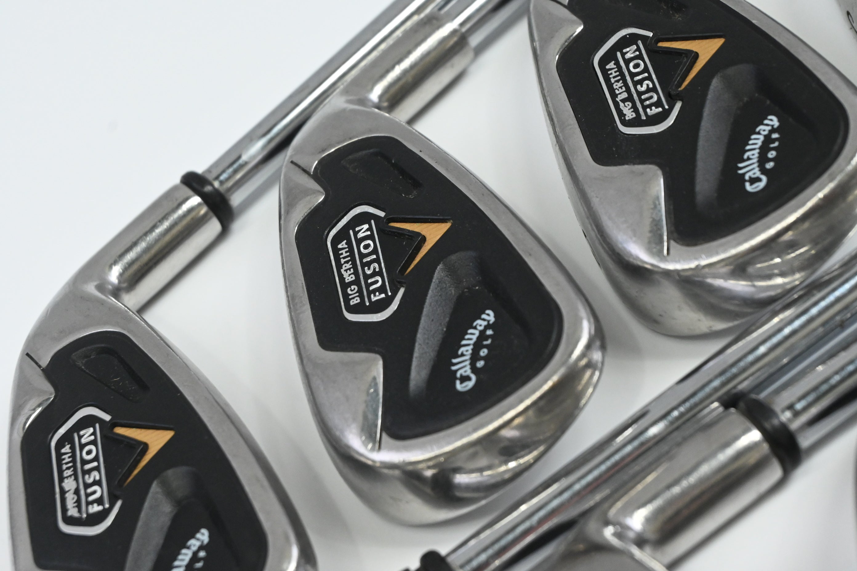 Callaway Big Bertha Fusion Irons / 3-PW / Uniflex NS Pro 990 Shafts
