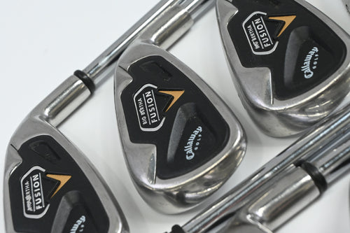 Callaway Big Bertha Fusion Irons / 3-PW / Uniflex NS Pro 990 Shafts