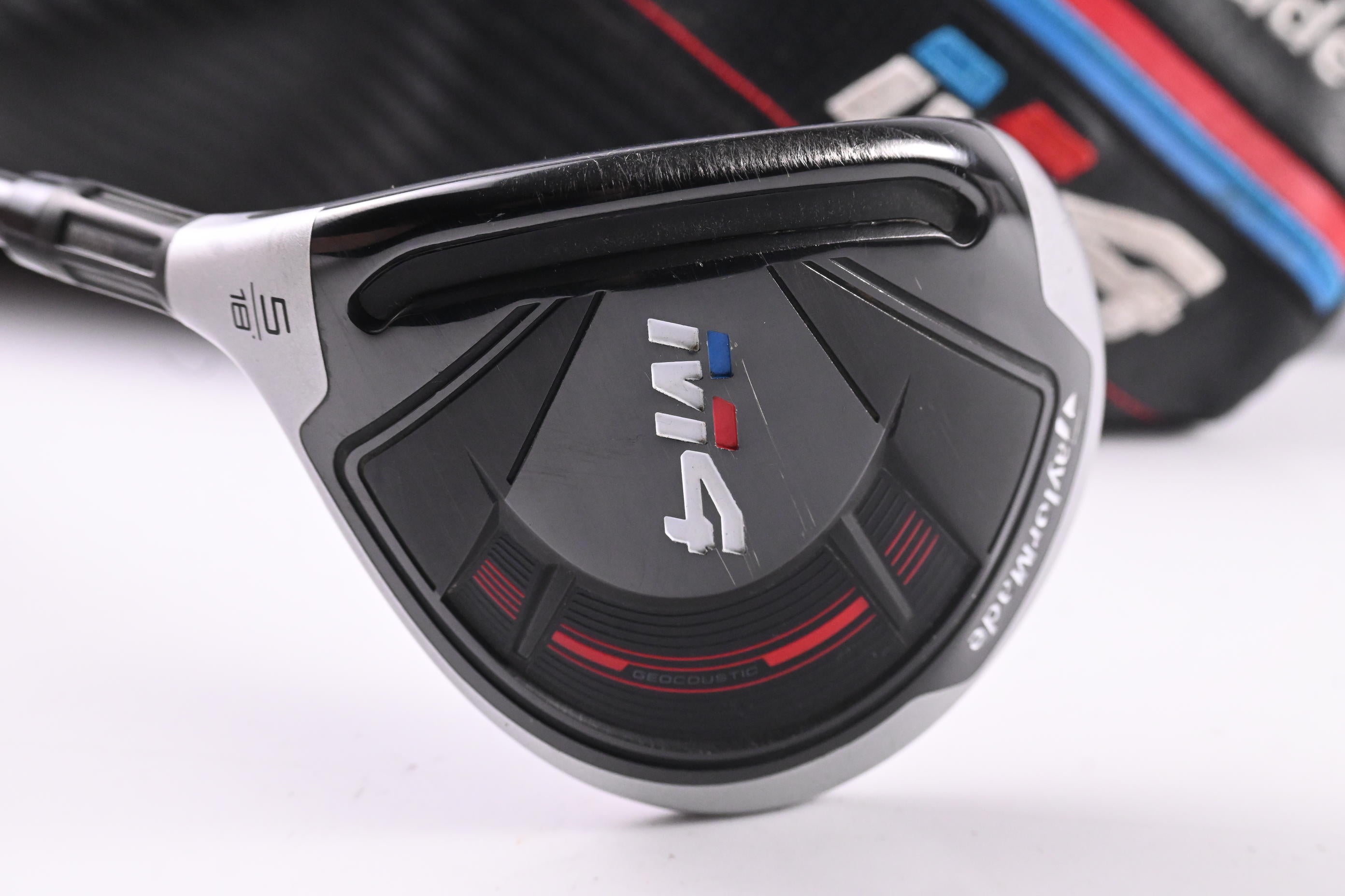 Left Hand Taylormade M4 #5 Wood / 18 Degree / Regular Flex Fujikura Atmos Red 5 Shaft