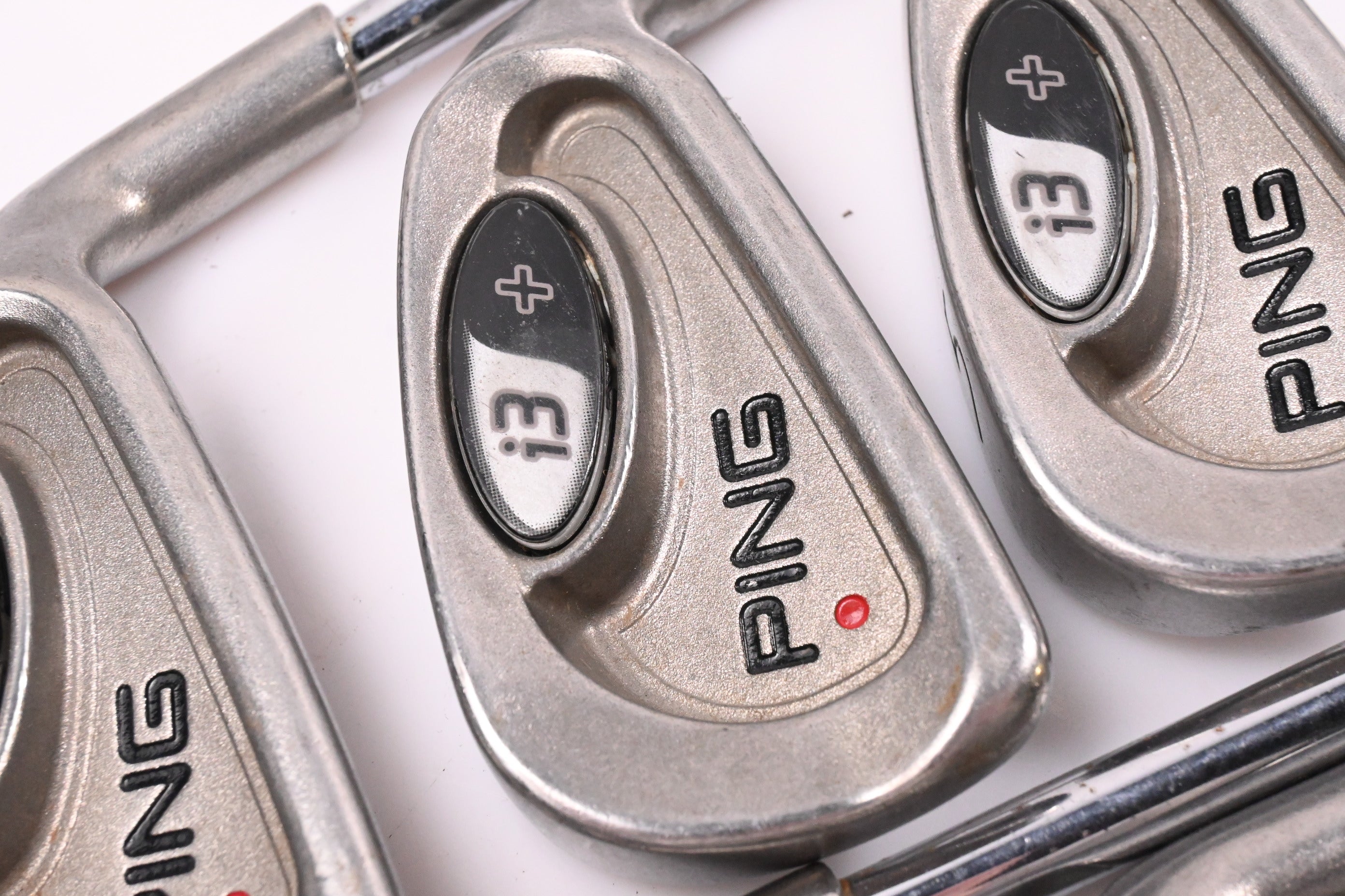 Ping i3+ Irons / 3-8i / Red Dot / Stiff Flex Ping Steel Shafts