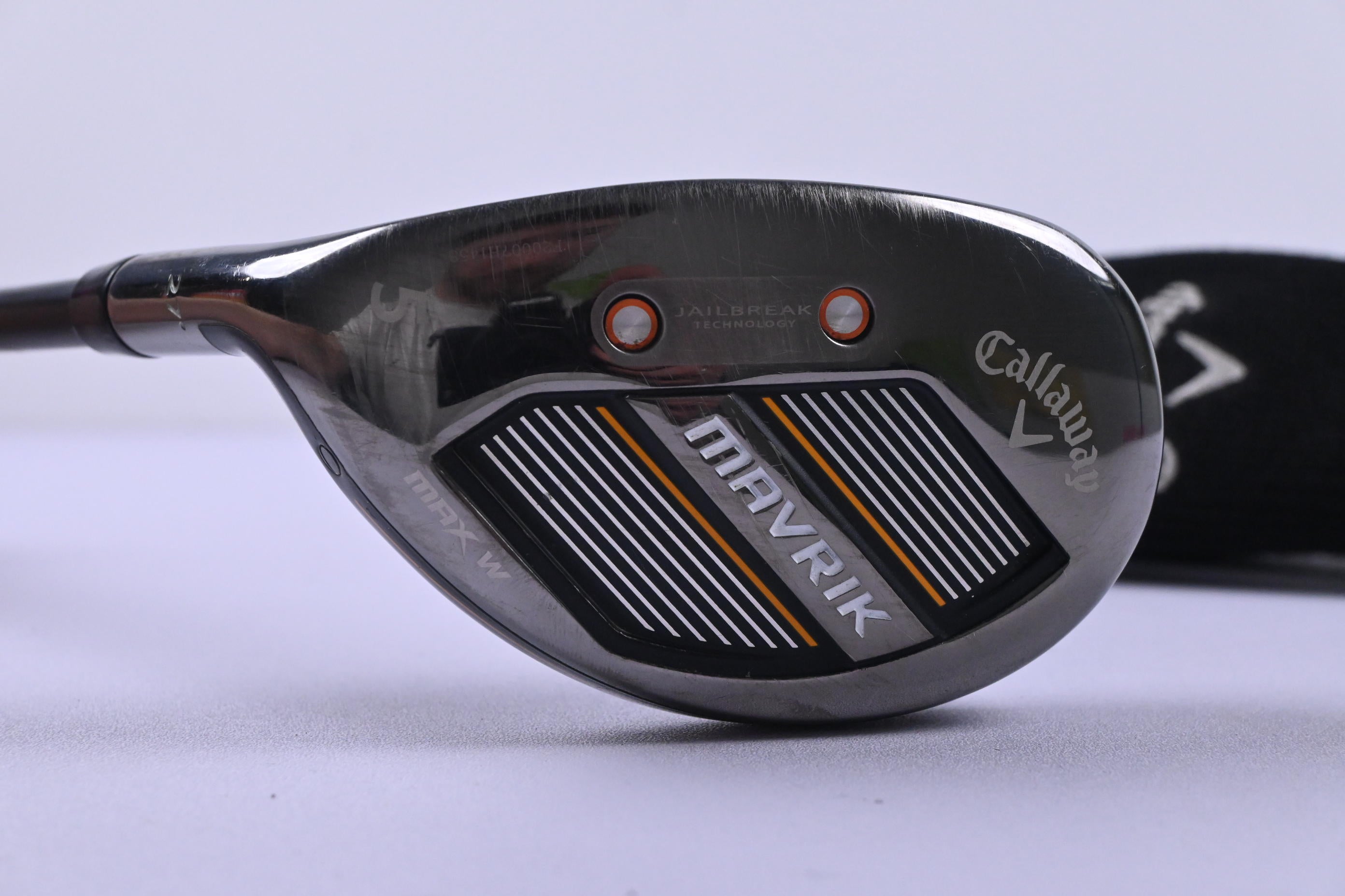 Left Hand Callaway Mavrik Max W #5 Hybrid / 27 Degree / Ladies Flex UST Helium