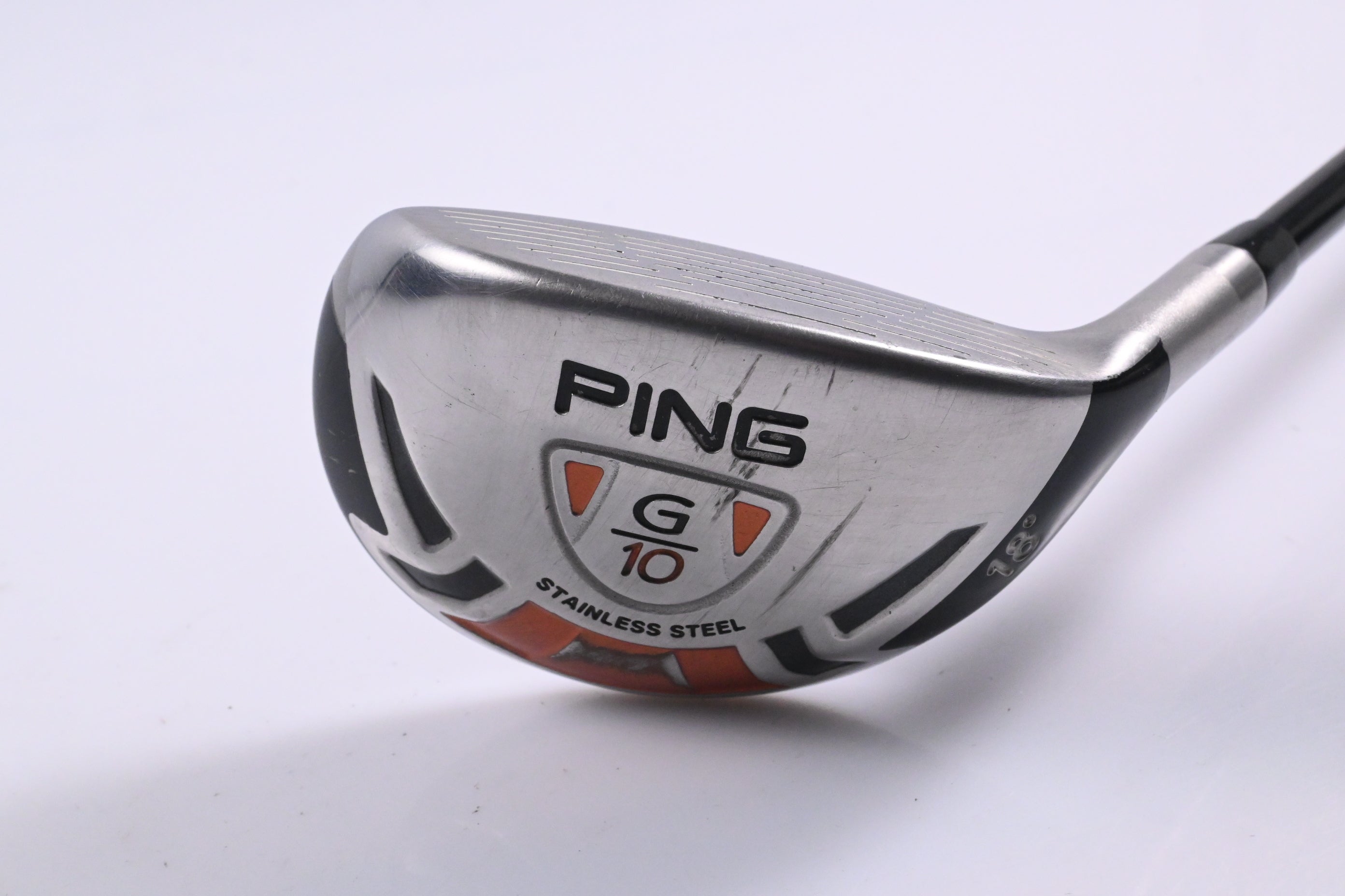 Ping G10 #2 Hybrid / 18 Degree / Stiff Flex Grafalloy Prolaunch Red Shaft