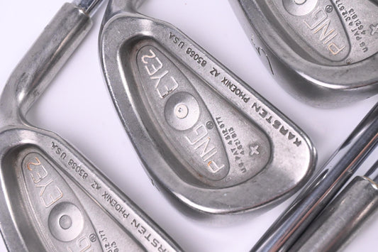 Ping Eye 2+ Irons / 3-PW+SW / White Dot / Stiff Flex Ping ZZ-Lite Shafts