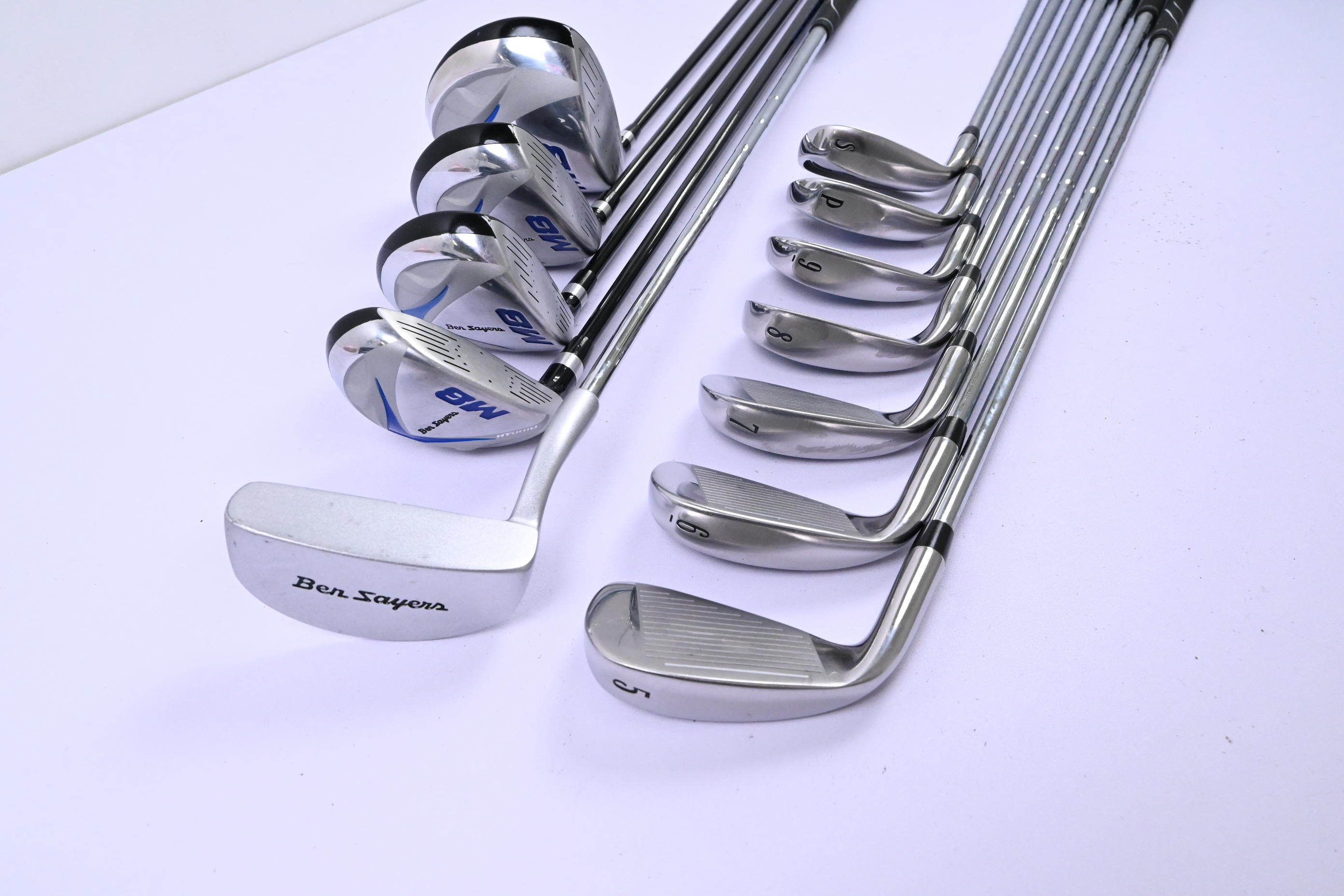 Ben Sayers M8 Package Set / Woods, Hybrid, Irons, Putter & Bag