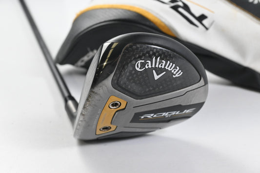 Left Hand Callaway Rogue ST Max #3 Wood / 15 Degree / Senior Flex Cypher 50