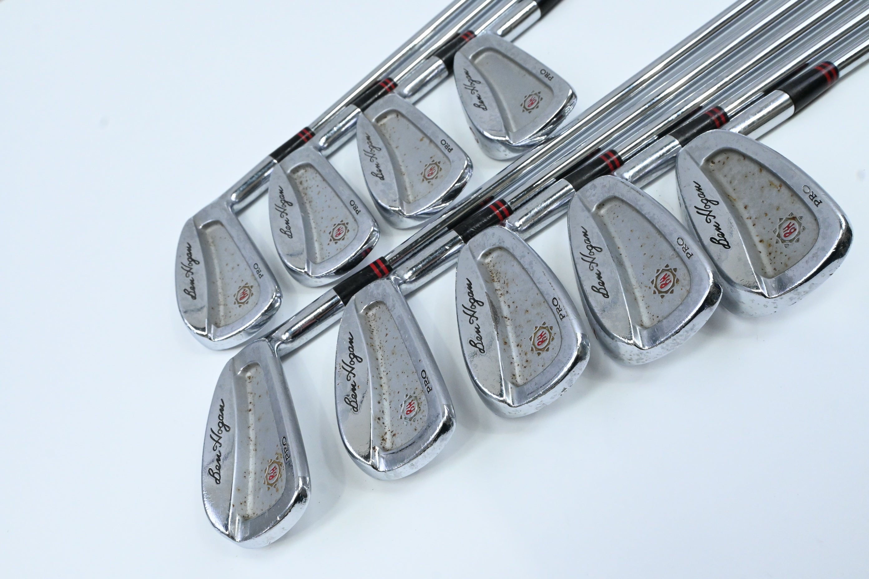 Ben Hogan Apex Forged Irons / 2-PW / Stiff Flex Steel Shafts