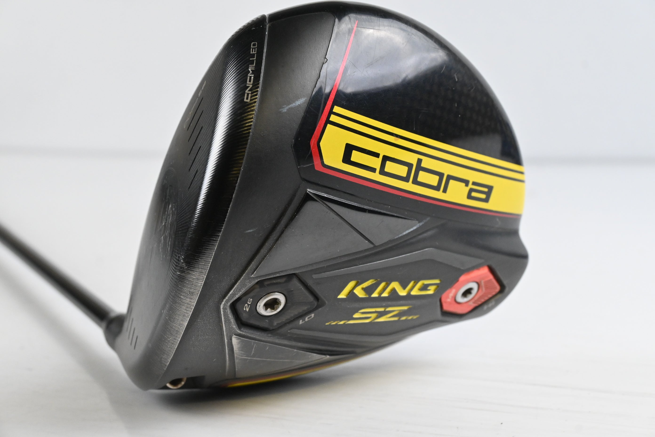 Left Hand Cobra King Speedzone Driver / 9 Degree / Stiff Flex Tensei CK Orange