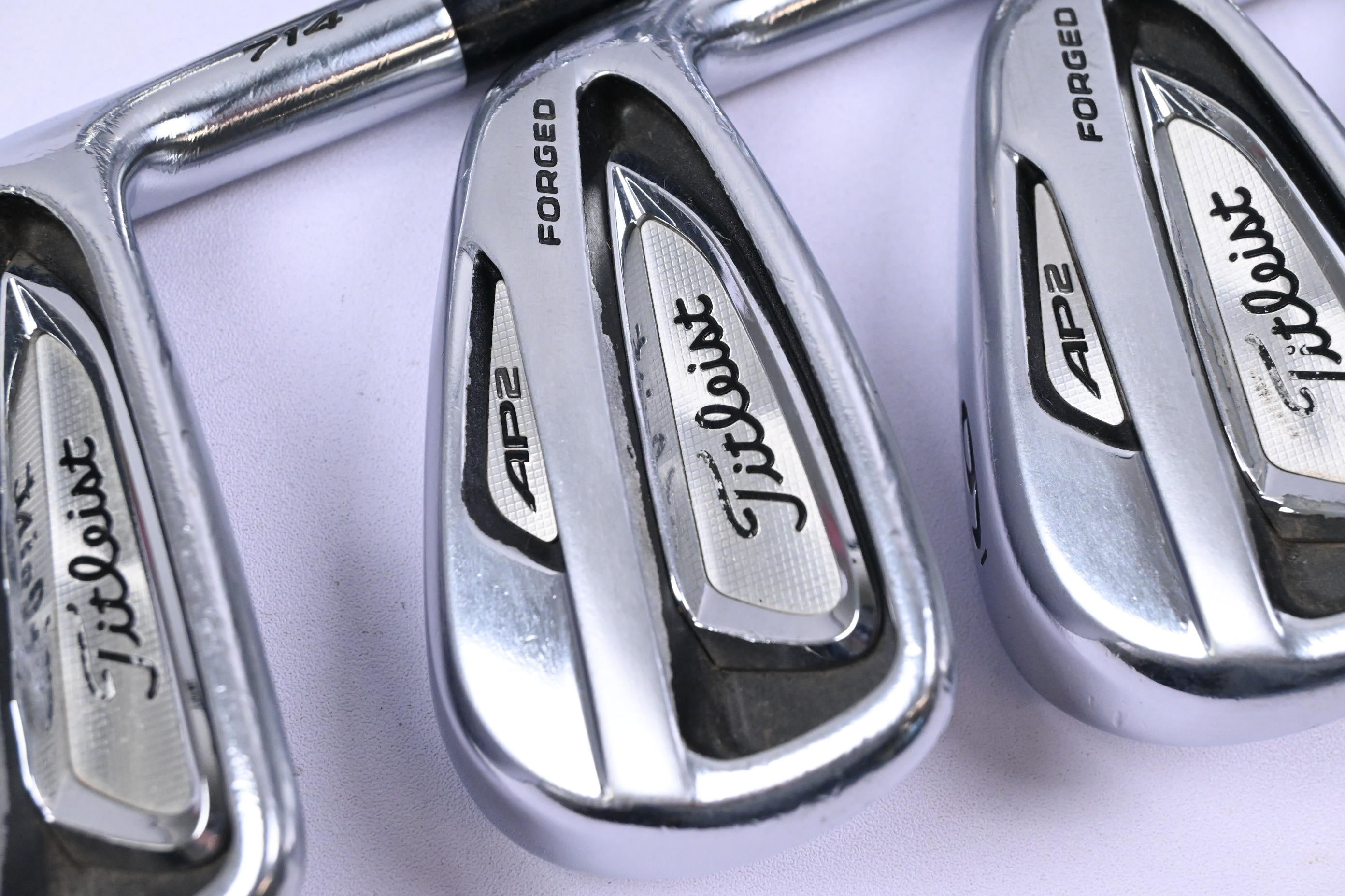 Titleist 714 AP2 Irons / 4-PW / Stiff Flex Dynamic Gold S300 Shafts