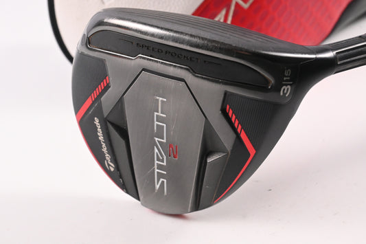 Taylormade Stealth 2 #3 Wood / 15 Degree / Stiff Flex Kai'Li White 70 Shaft