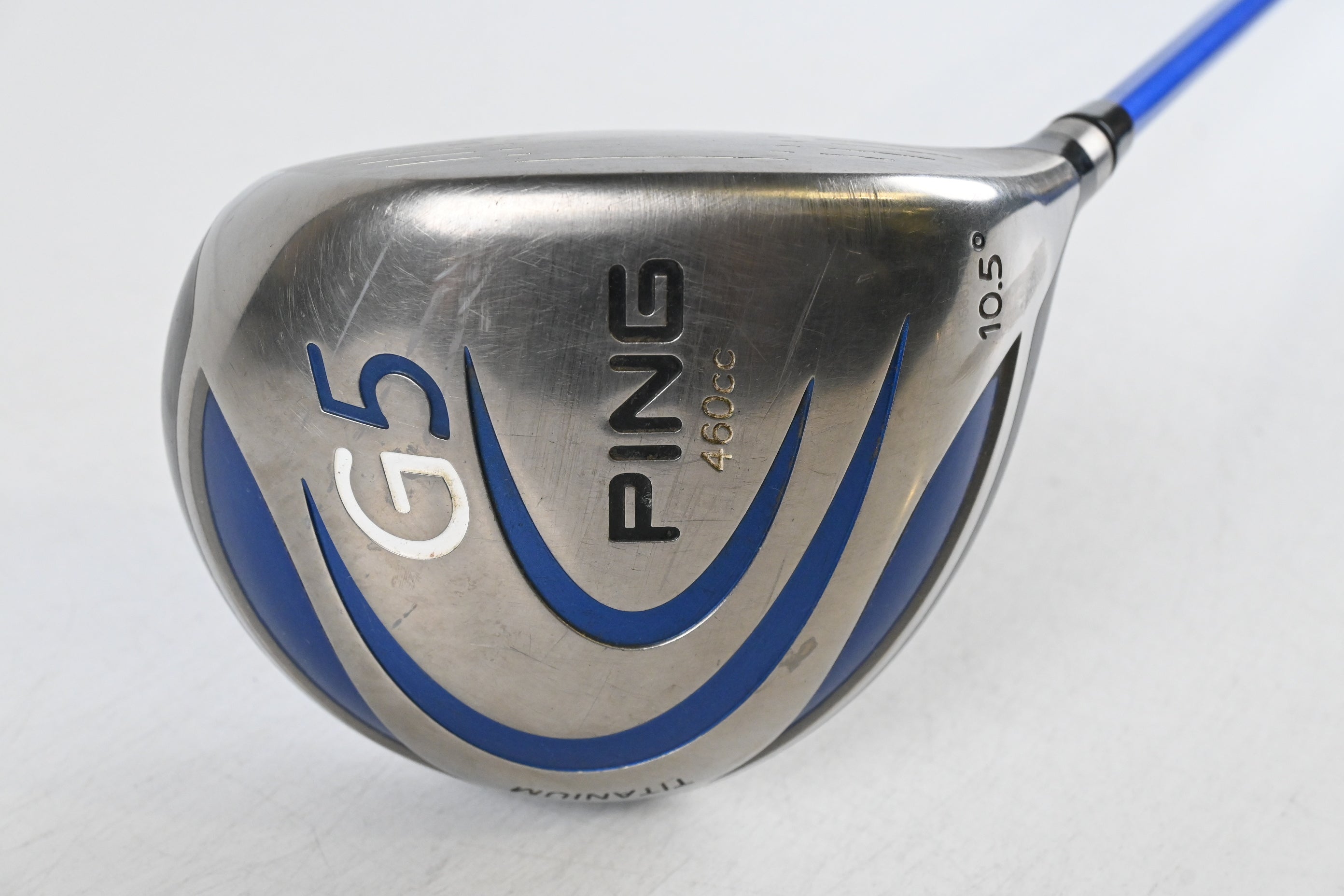 Ping G5 Driver / 10.5 Degree / Regular Flex Grafalloy Prolaunch Blue 65 Shaft