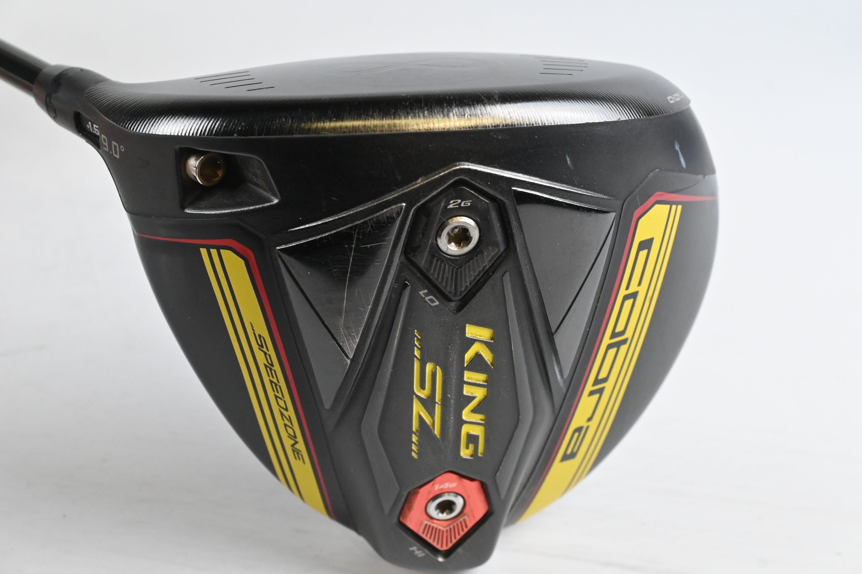 Left Hand Cobra King Speedzone Driver / 9 Degree / Stiff Flex Tensei CK Orange
