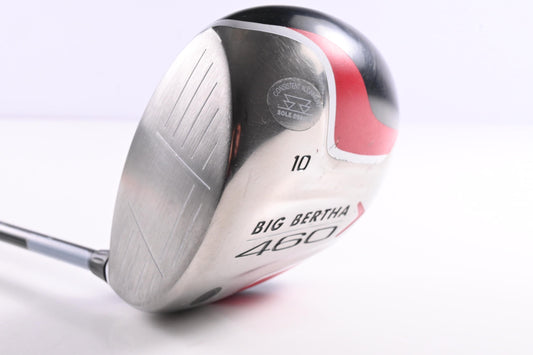 Left Hand Callaway Big Bertha 460 Driver / 10 Degree / Regular Flex Aldila NVS