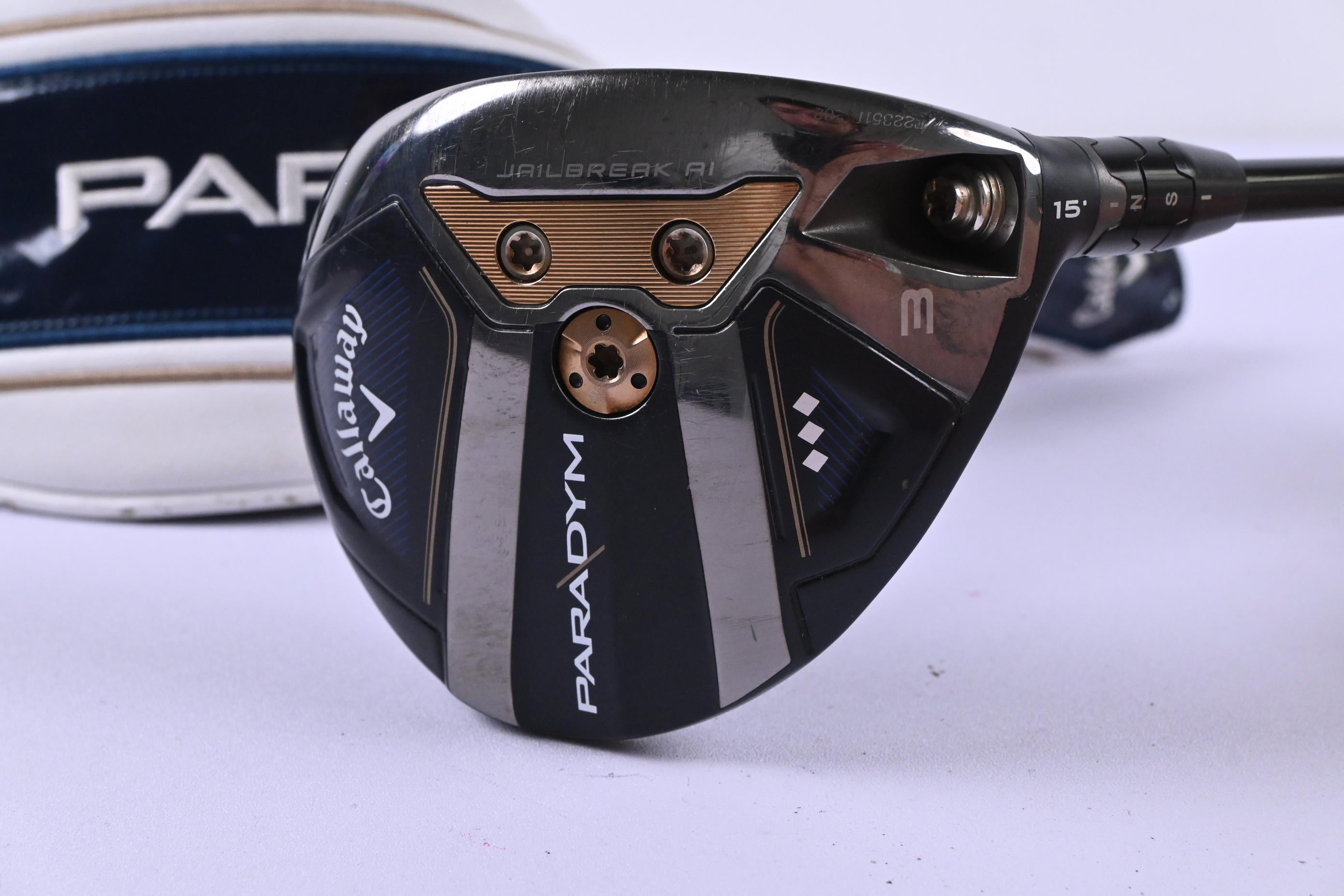 Callaway Paradym Triple Diamond #3 Wood / 15 Degree / X-Flex Kai'li White 70