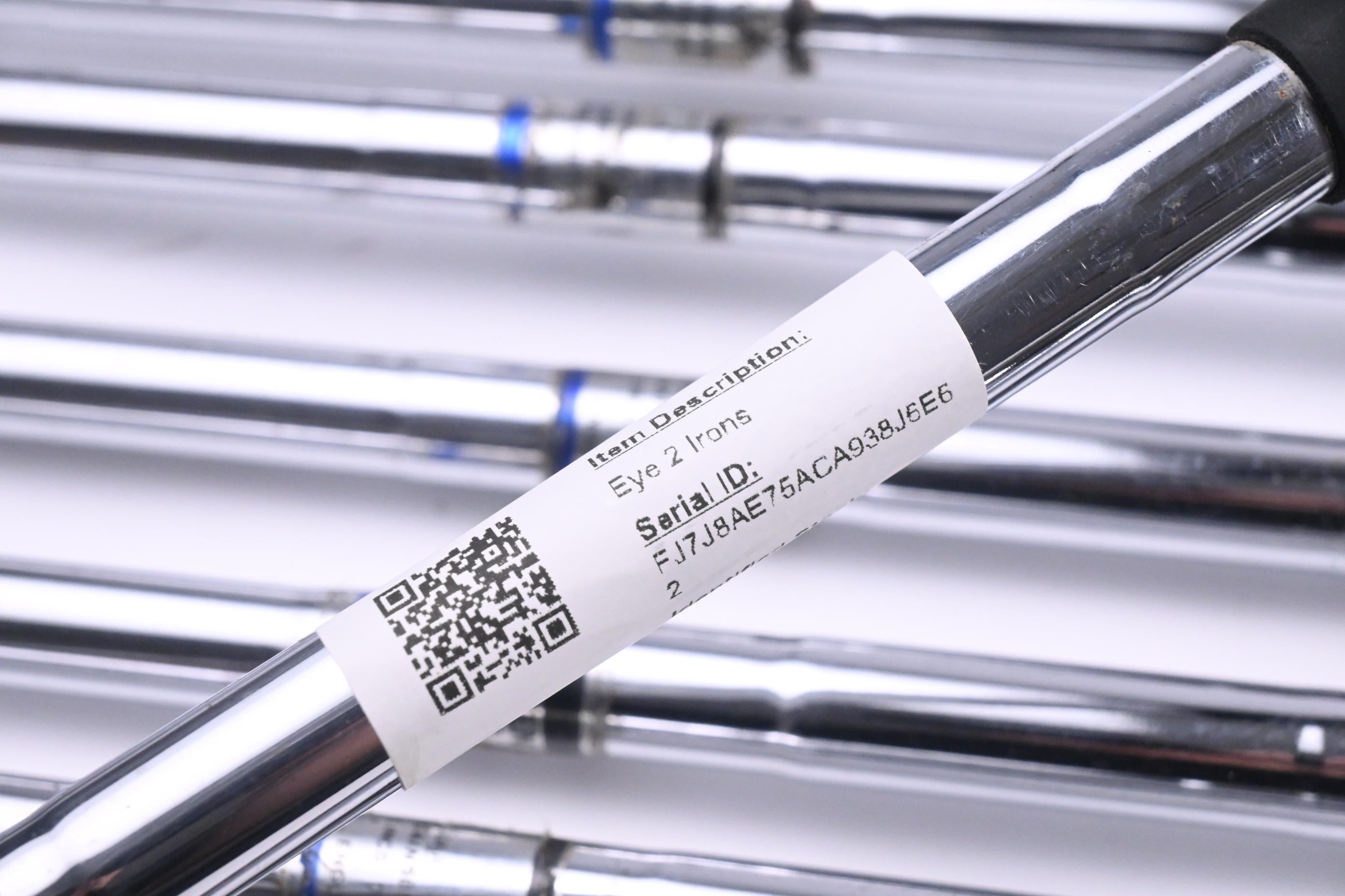 Ping Eye 2+ Irons / 3-PW+SW / White Dot / Stiff Flex Ping ZZ-Lite Shafts