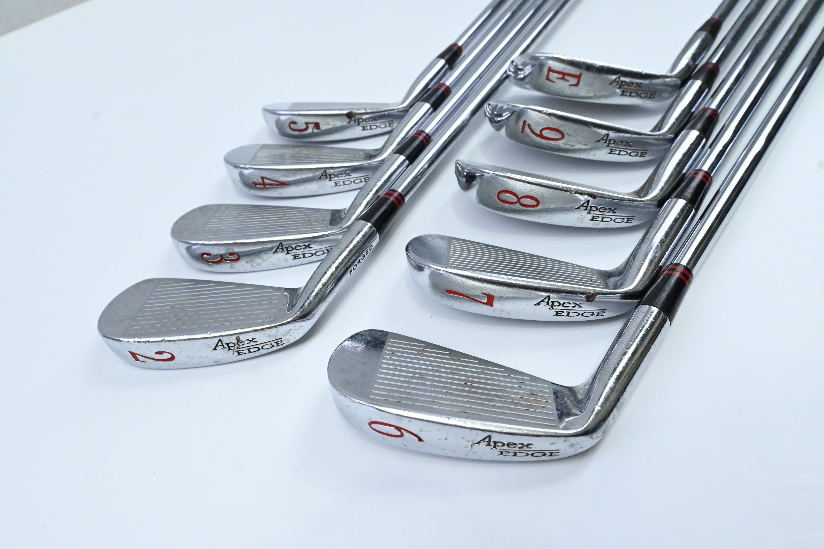 Ben Hogan Apex Forged Irons / 2-PW / Stiff Flex Steel Shafts