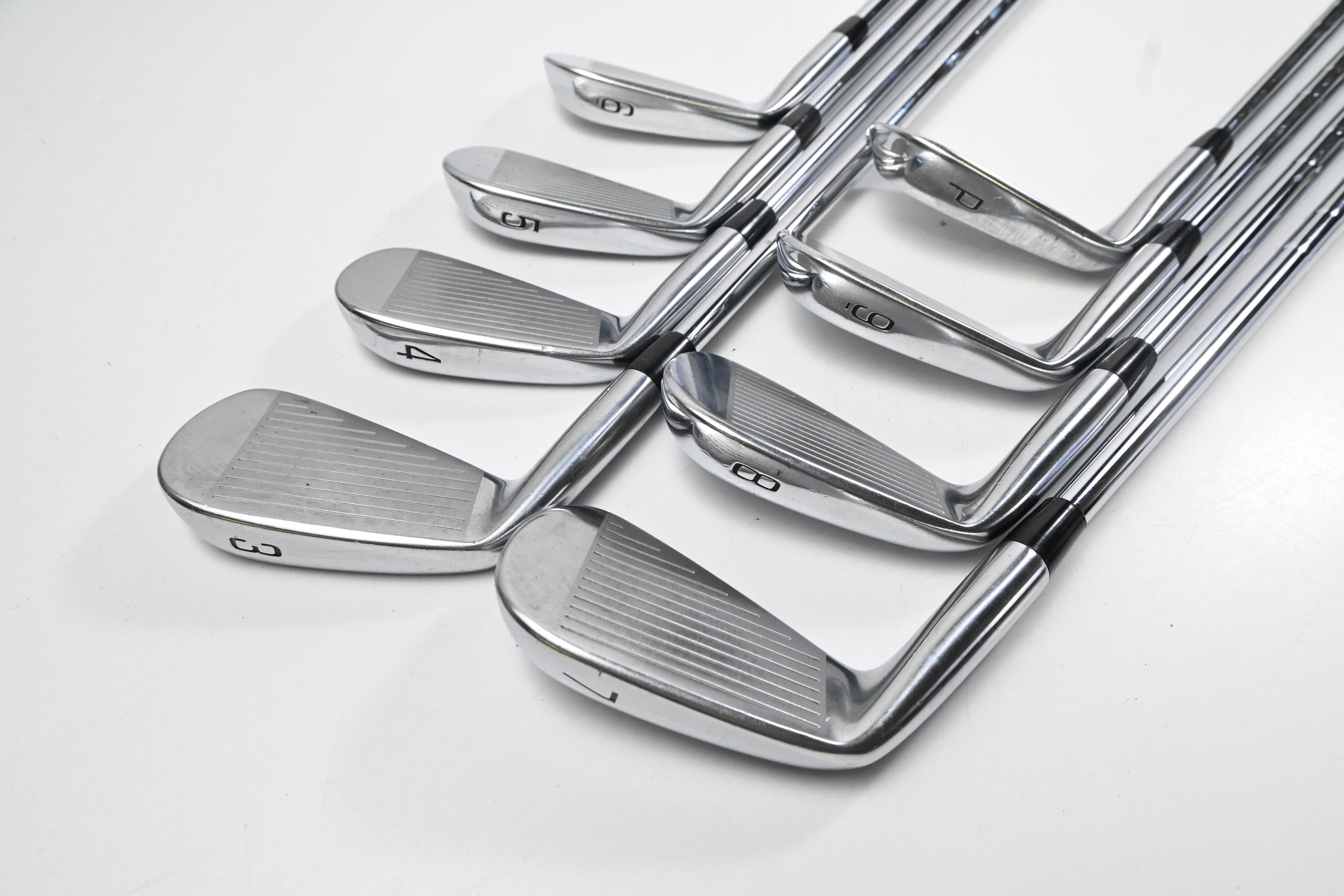 Mizuno Pro 221 Irons / 3-PW / X-Flex KBS Tour 130 Shafts