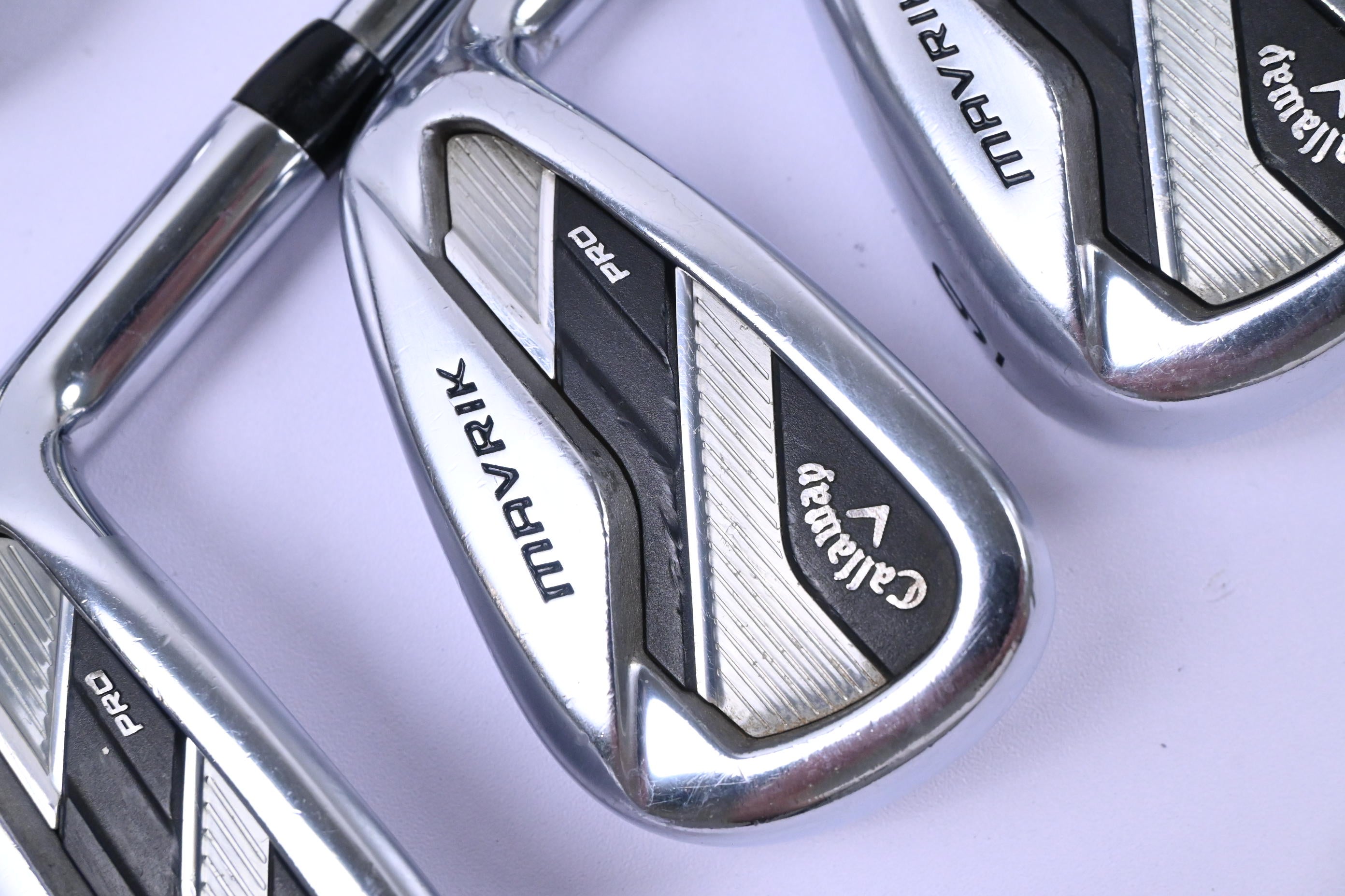 Callaway Mavrik Pro Irons / 4-PW / Stiff Flex KBS Tour 120 Shafts