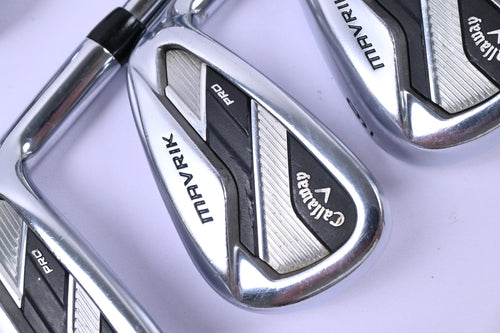 Callaway Mavrik Pro Irons / 4-PW / Stiff Flex KBS Tour 120 Shafts