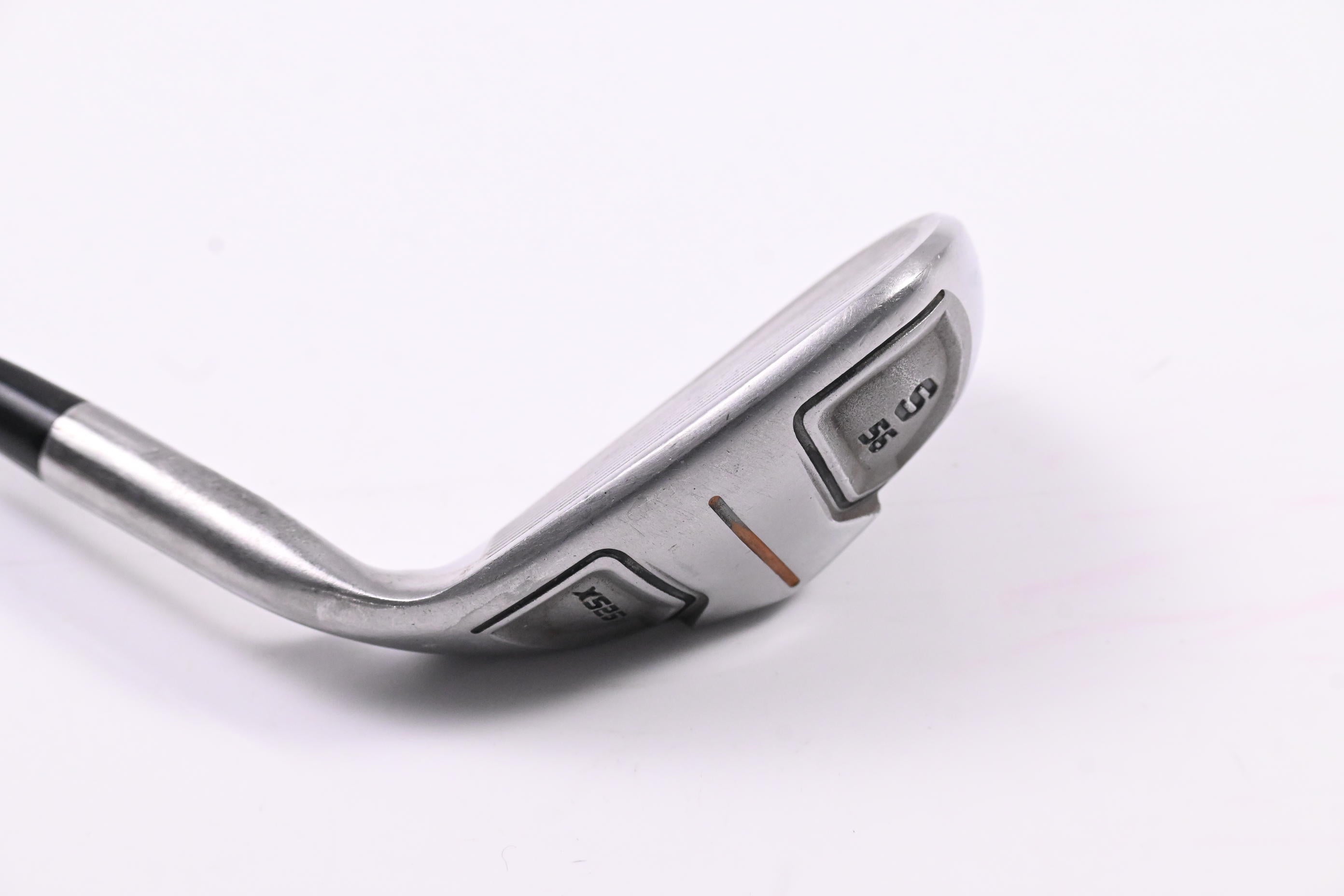 Left Hand Tour Edge X525 Sand Wedge / 56 Degree / Senior Flex UST Helium Shaft
