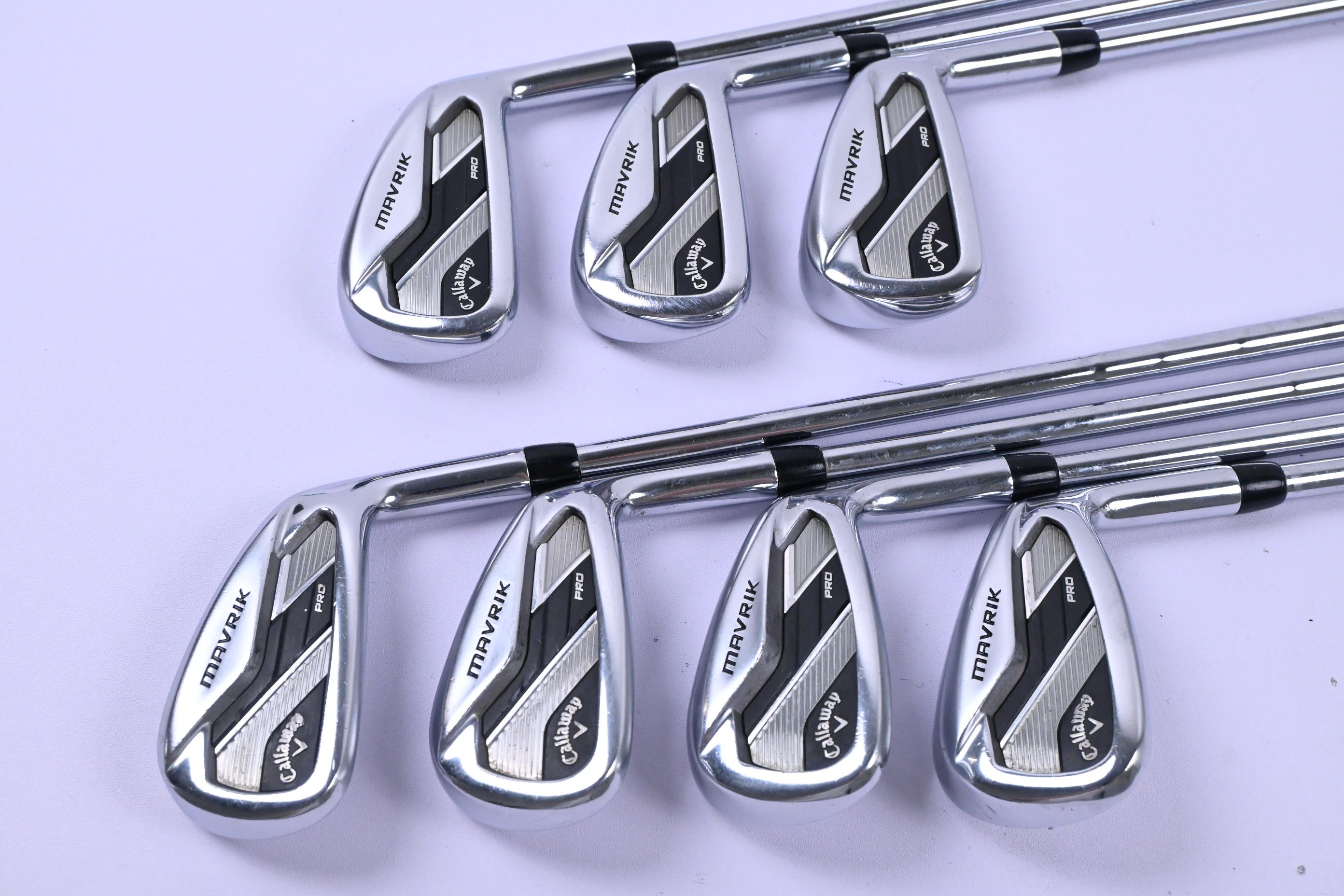 Callaway Mavrik Pro Irons / 4-PW / Stiff Flex KBS Tour 120 Shafts