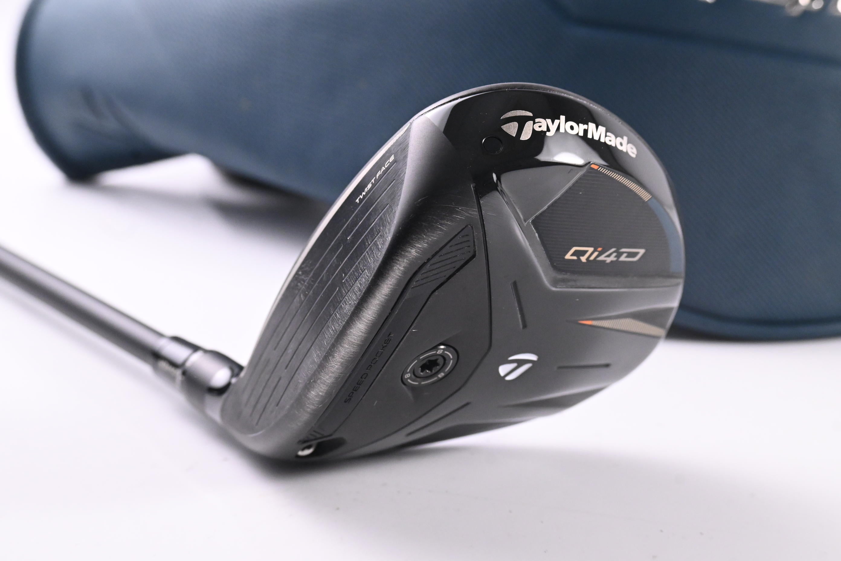 Left Hand Taylormade Qi4D #5 Wood / 18 Degree / Stiff Flex Reax Shaft