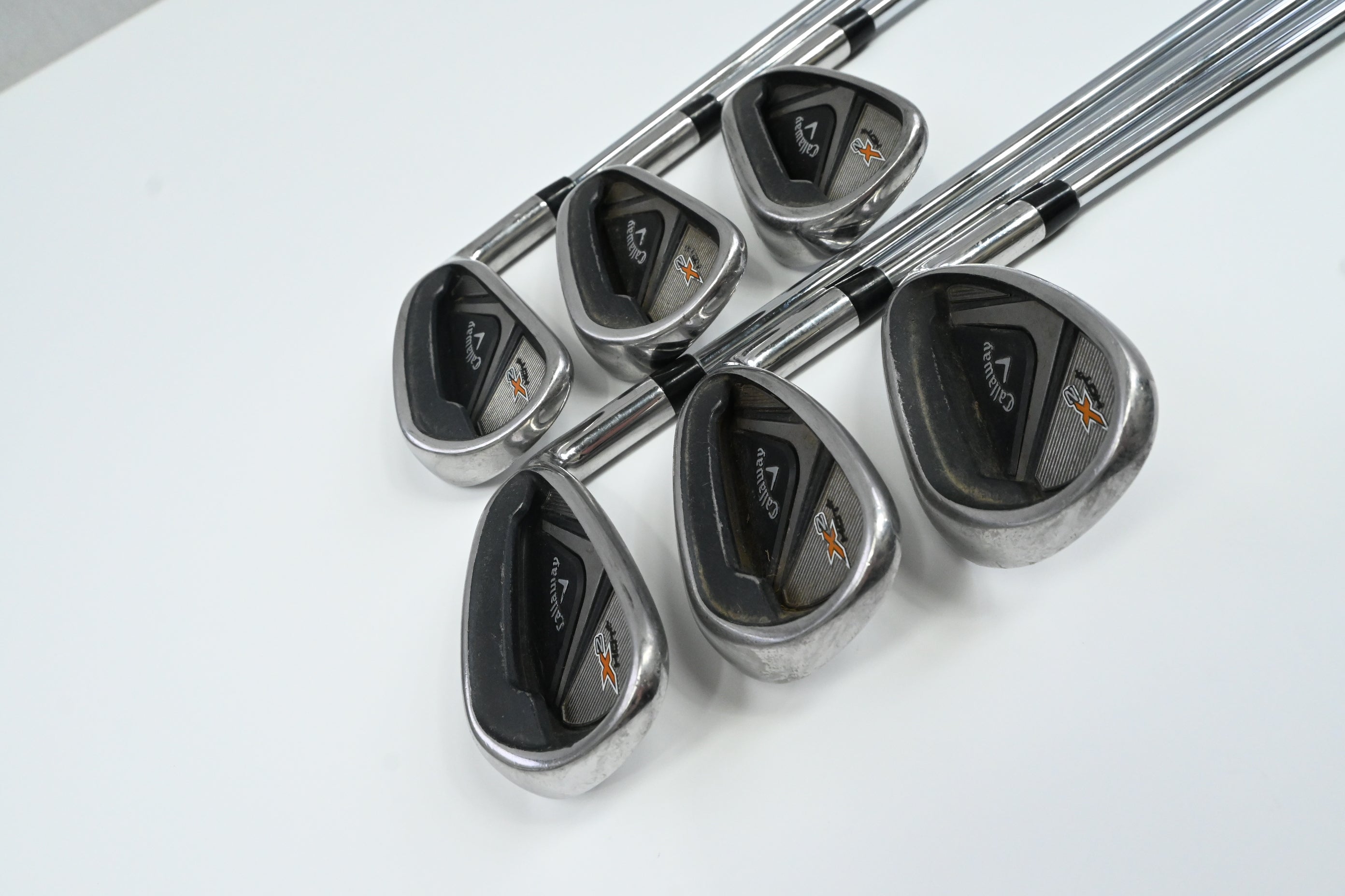 Callaway X2 Hot+ Irons / 6-PW+SW / Regular Flex Callaway X2 Hot+ Shafts