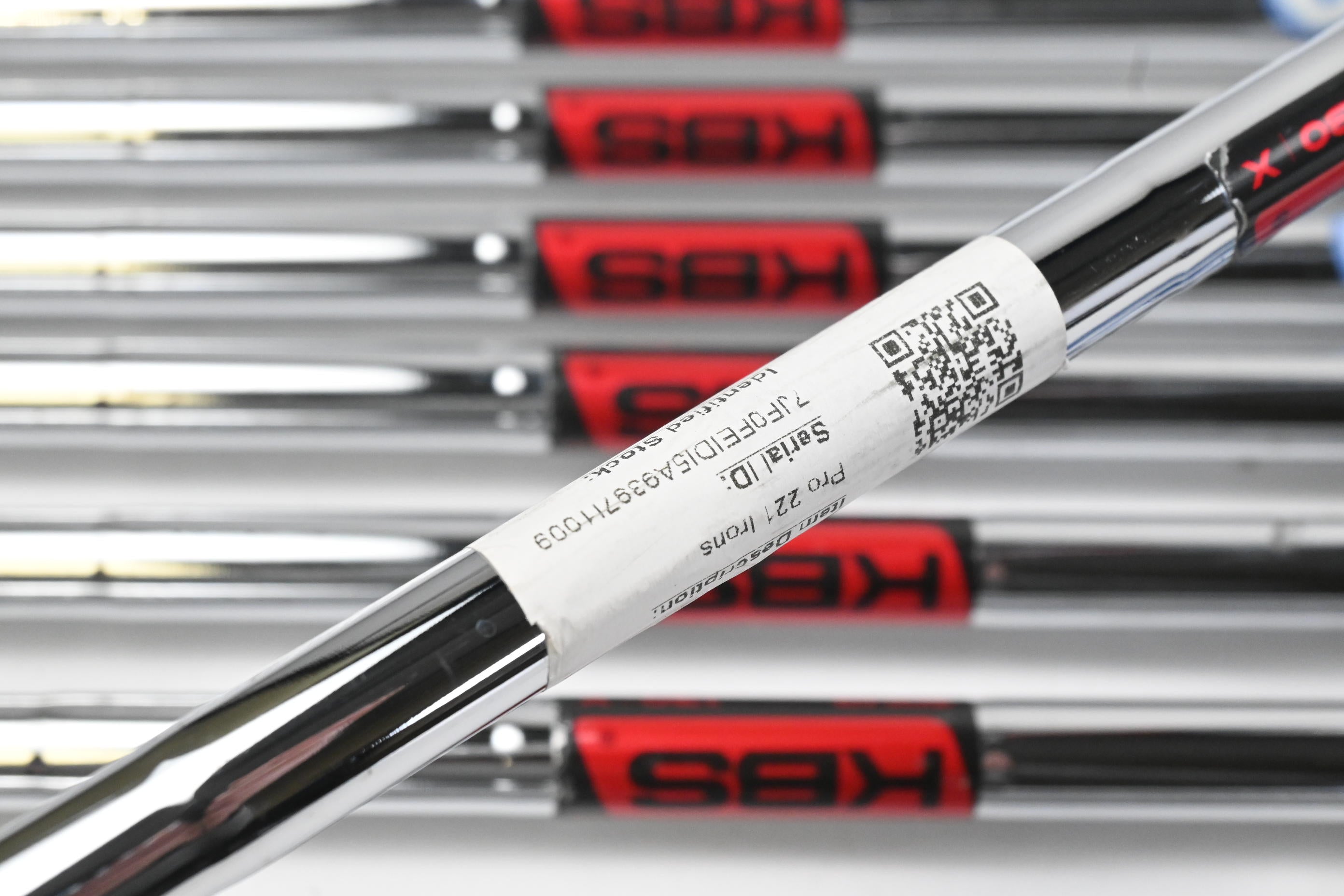 Mizuno Pro 221 Irons / 3-PW / X-Flex KBS Tour 130 Shafts