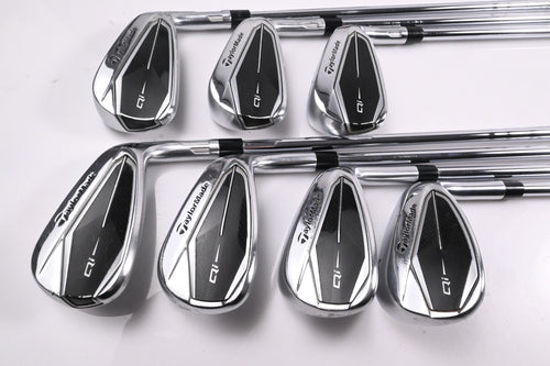 Taylormade Qi Irons / 5-PW+SW / Stiff Flex KBS Max MT 85 Shafts
