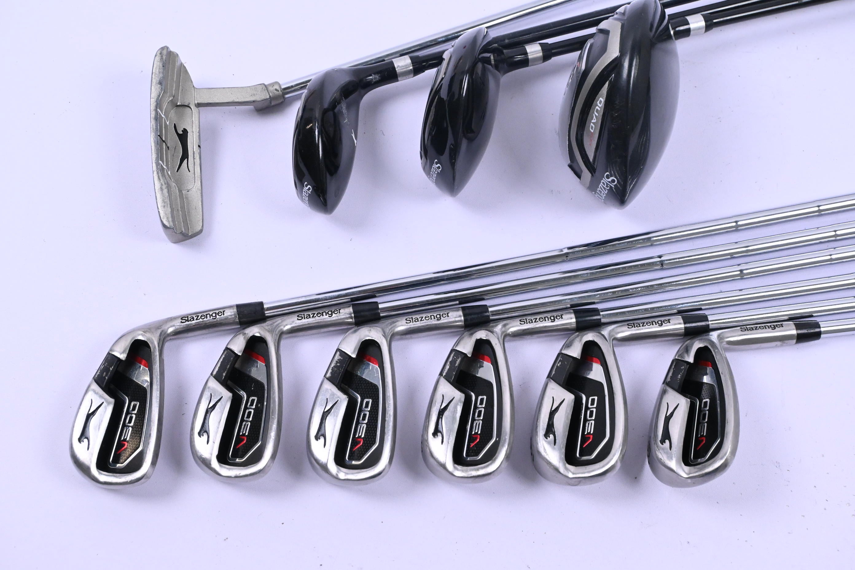 Slazenger V300 Package Set / Woods, Hybrids, Irons & Putter