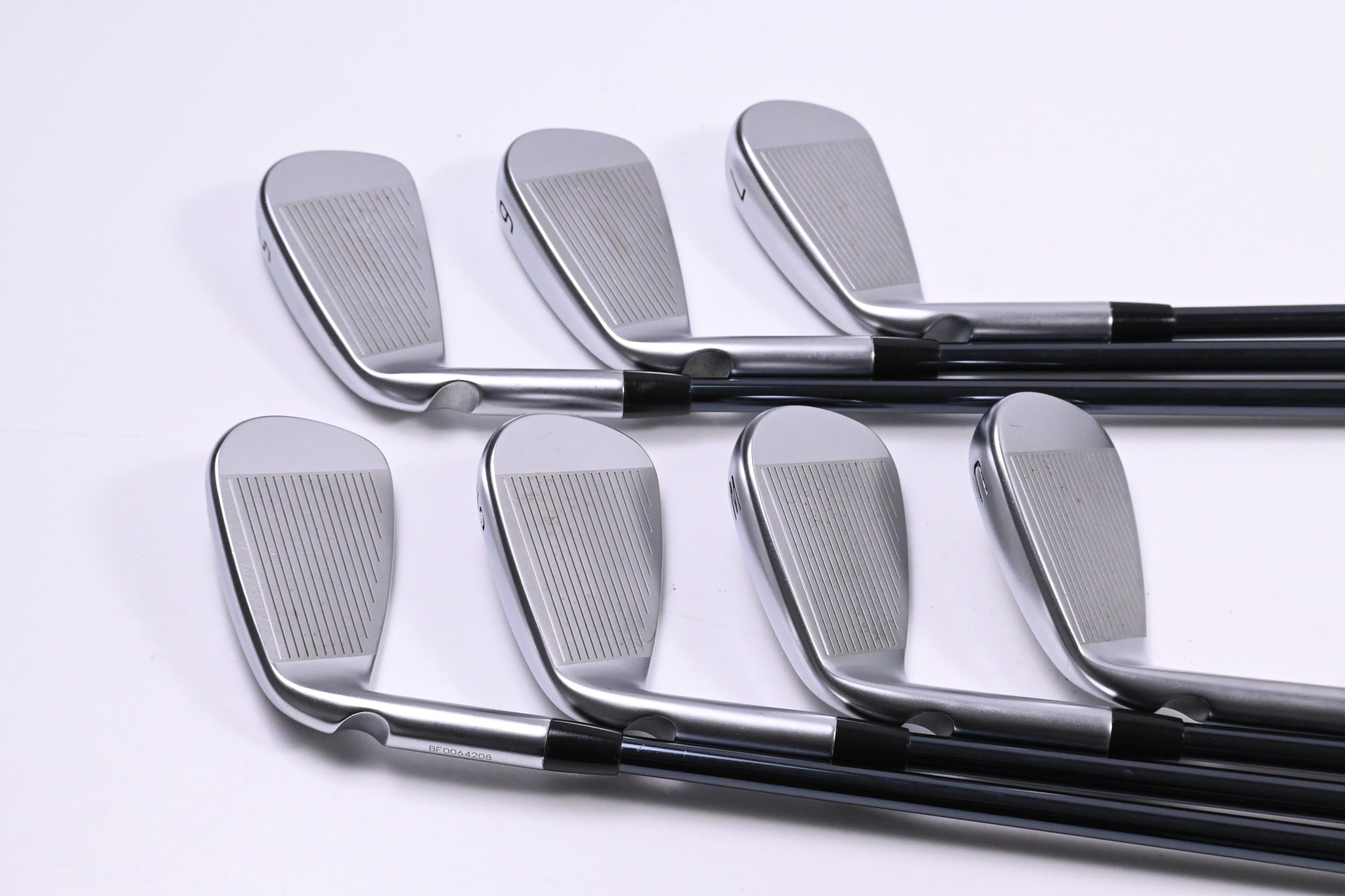 Ping i530 Irons / 5-PW+UW / Blue Dot / Stiff Flex UST Recoil Dart 75 Shafts
