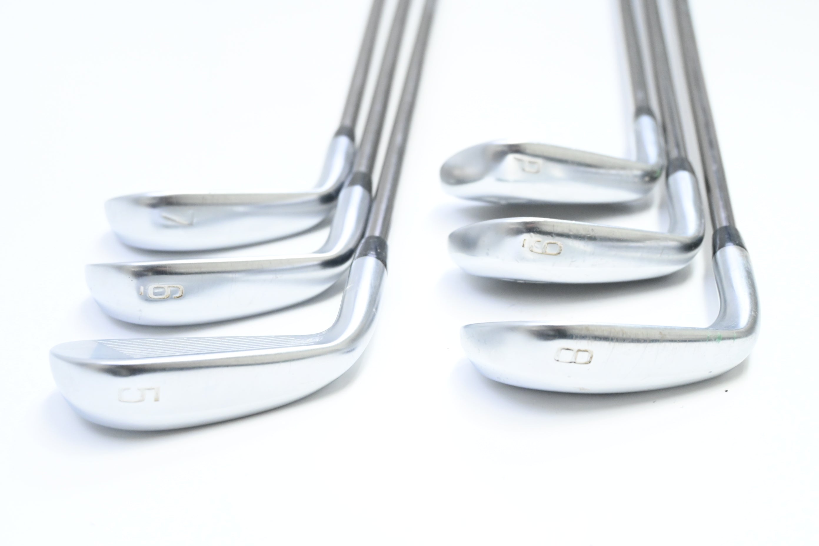Mizuno JPX 923 Hot Metal Pro Irons / 5-PW / Stiff Flex UST Recoil 95 Shafts