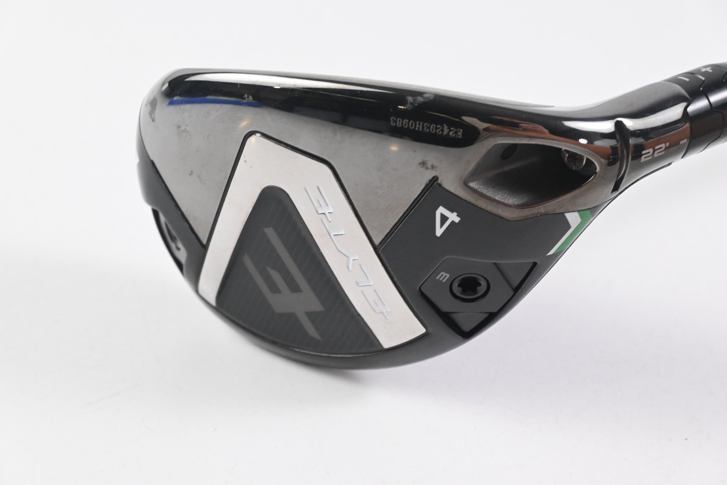 Callaway Elyte #4 Hybrid / 22 Degree / Regular Flex Denali Charcoal 60 Shaft
