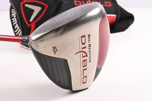 Left Hand Callaway Big Bertha Diablo Driver / 10 Degree / Regular Flex Aldila