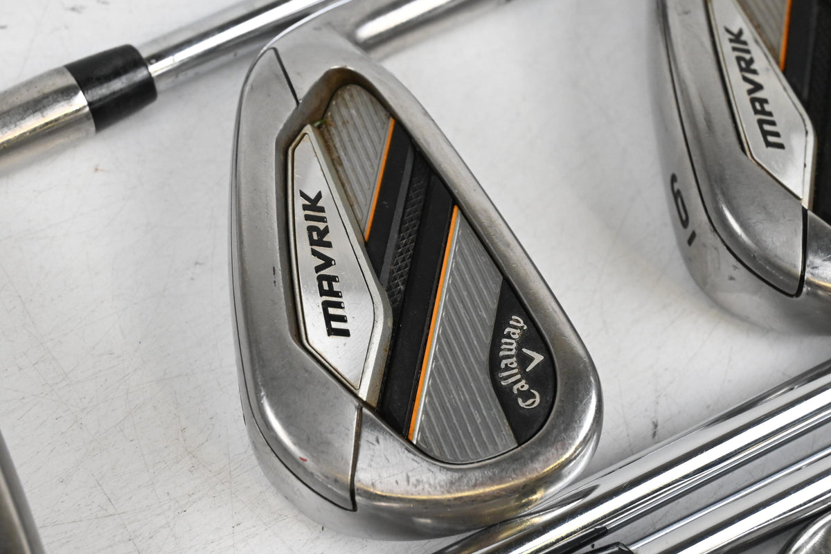 Callaway Mavrik Irons / 4-PW / Stiff Flex XP 95 S300 Shafts