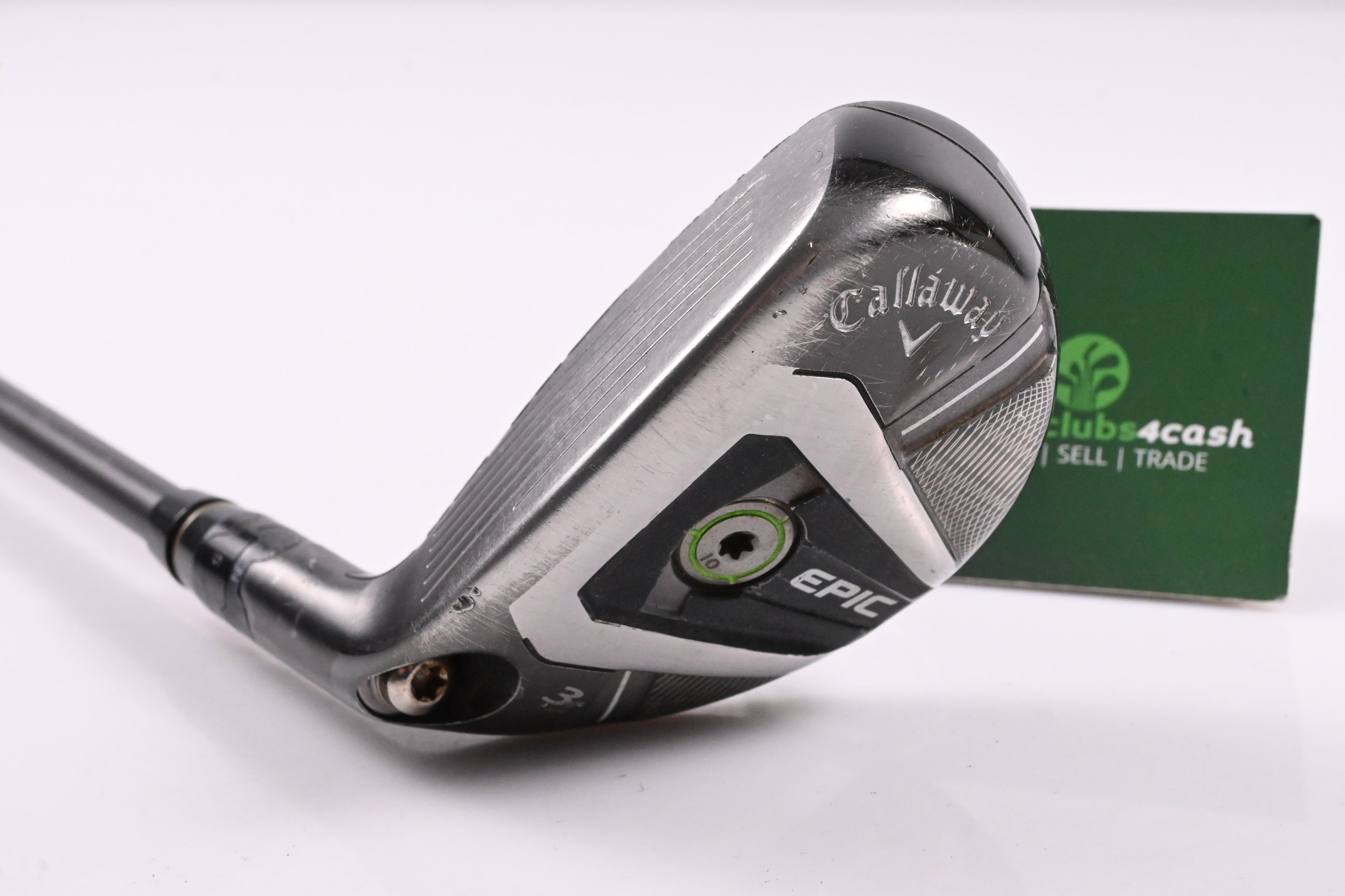 Left Hand Callaway Epic #3 Hybrid / 20 Degree / Stiff Flex Aldila NV RIP'd 80 Shaft