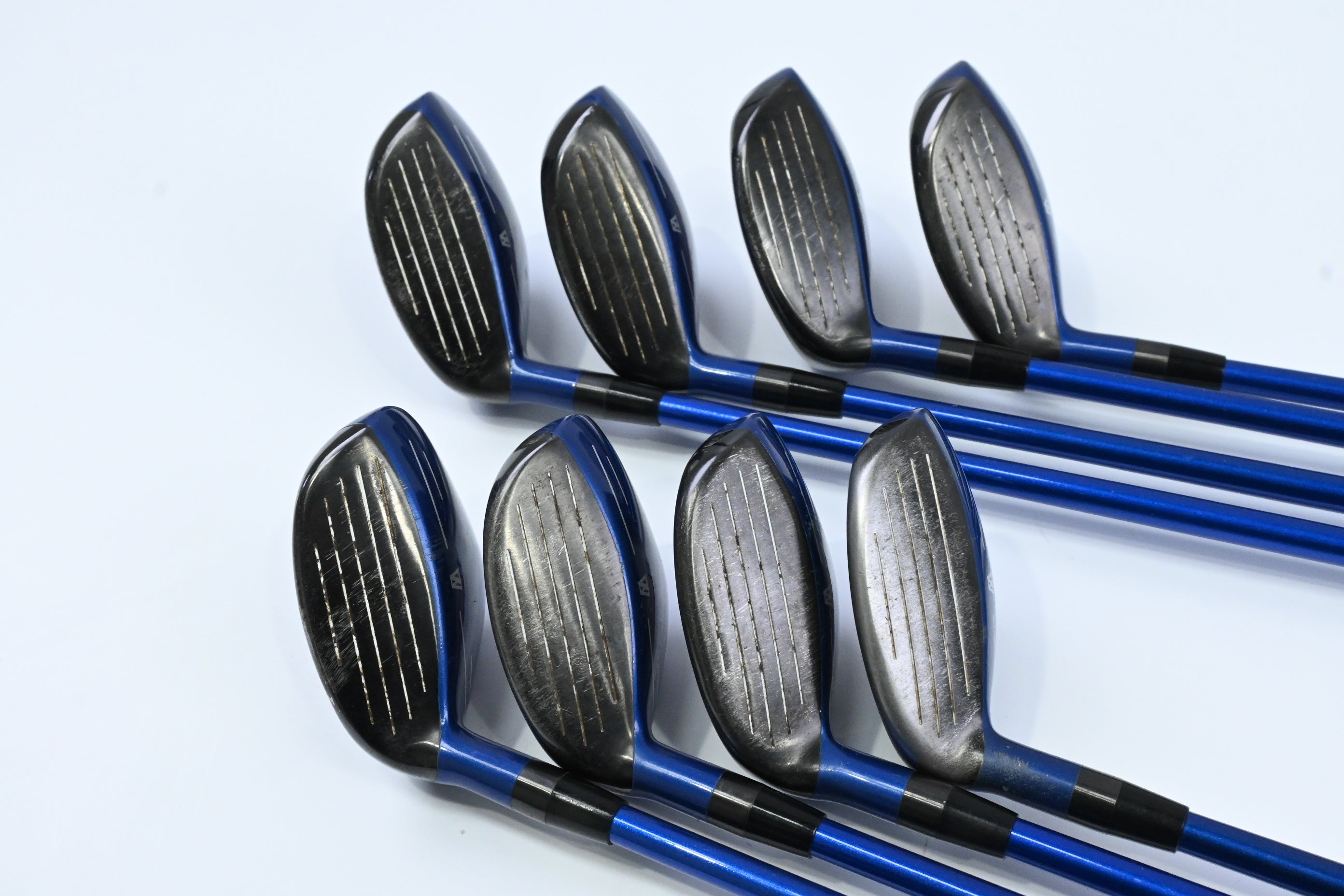 WazAki Hybrid Irons / 4-PW+SW / Regular Flex Bushikadna MWMF Shafts
