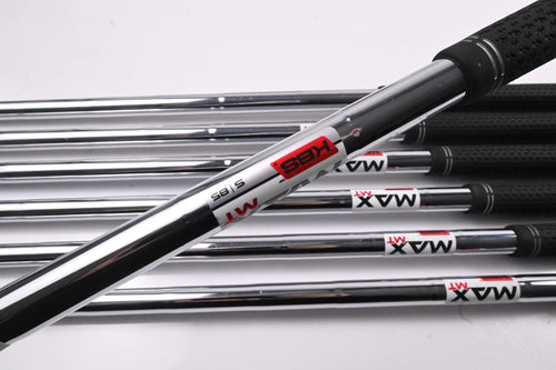 Taylormade Qi Irons / 5-PW+SW / Stiff Flex KBS Max MT 85 Shafts