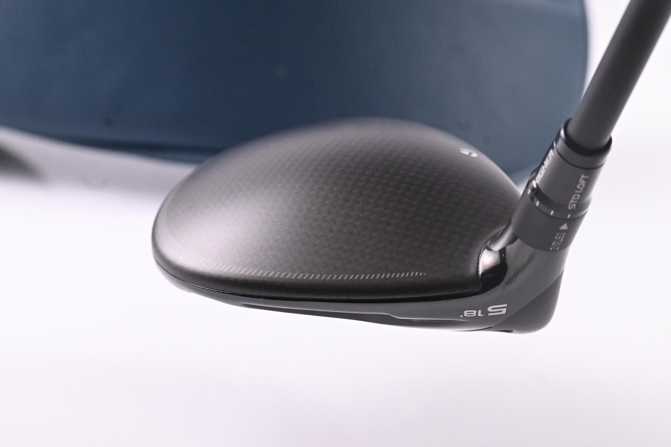 Left Hand Taylormade Qi4D #5 Wood / 18 Degree / Stiff Flex Reax Shaft