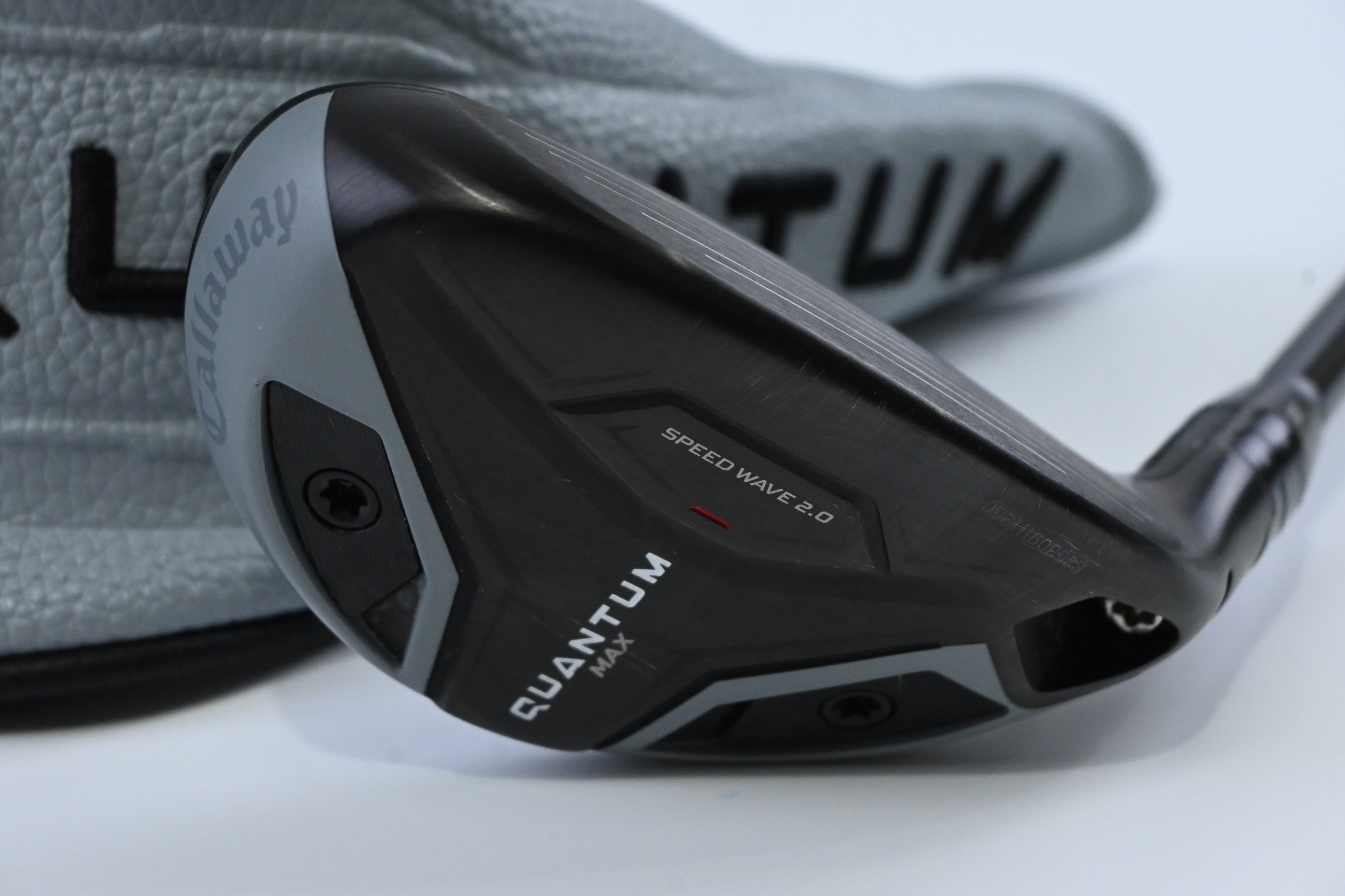Callaway Quantum Max #5 Hybrid / 24 Degree / Stiff Flex Denali Frost Silver 60
