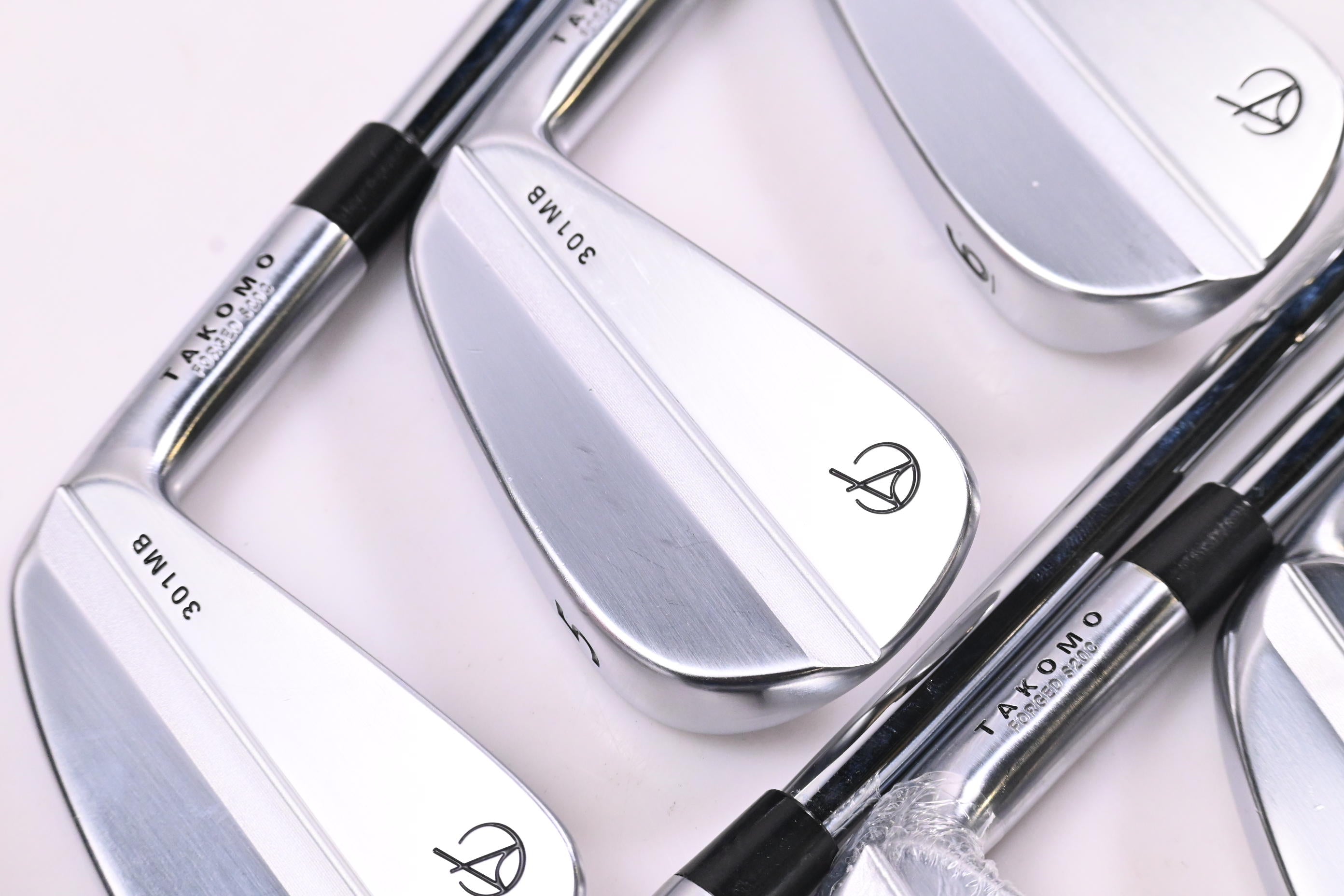 Takomo 301 Irons / 4-PW / X-Flex KBS Tour 130 Steel Shafts