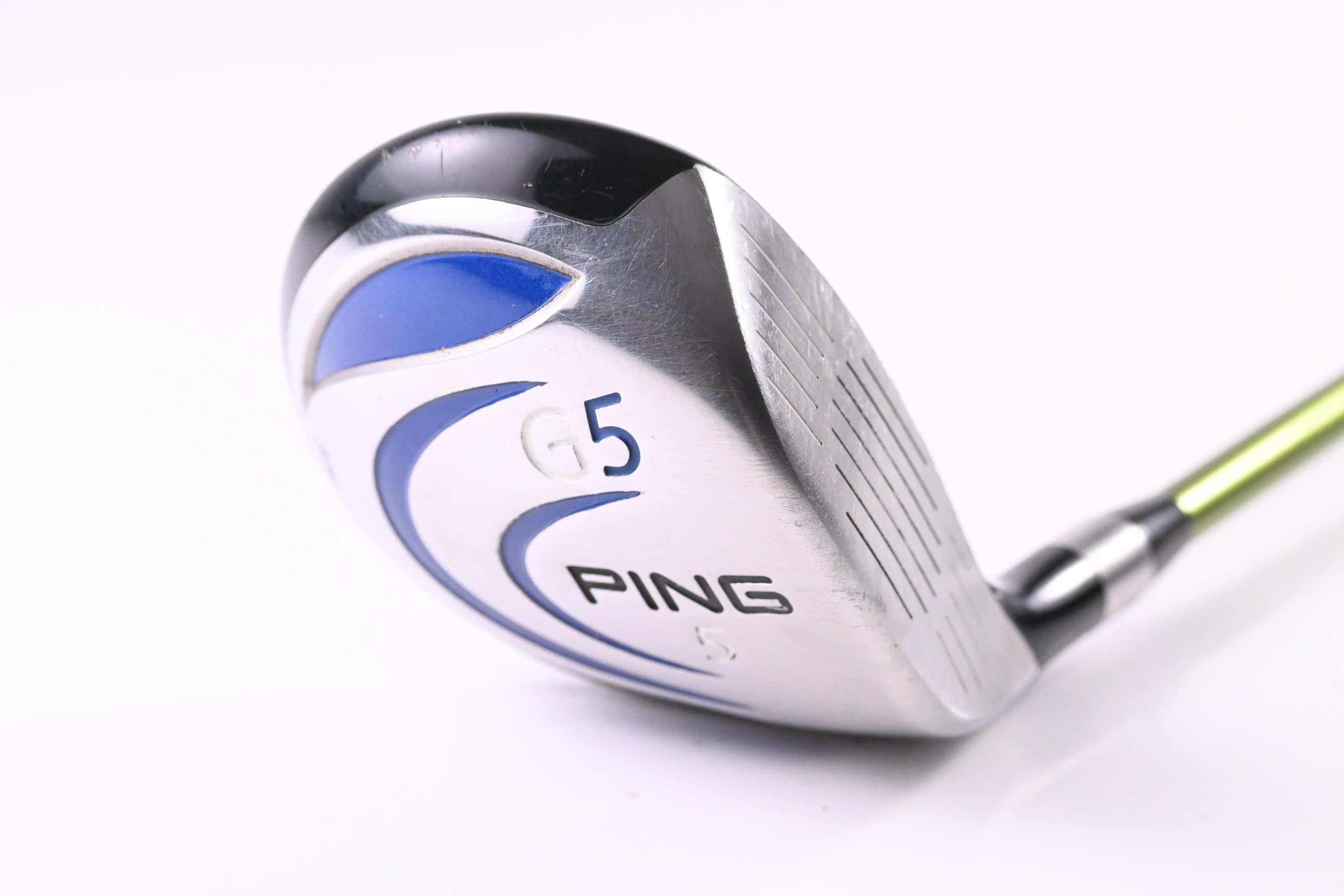 Ping G5 #5 Wood / 18 Degree / Stiff Flex Aldila NV Green 65 Shaft