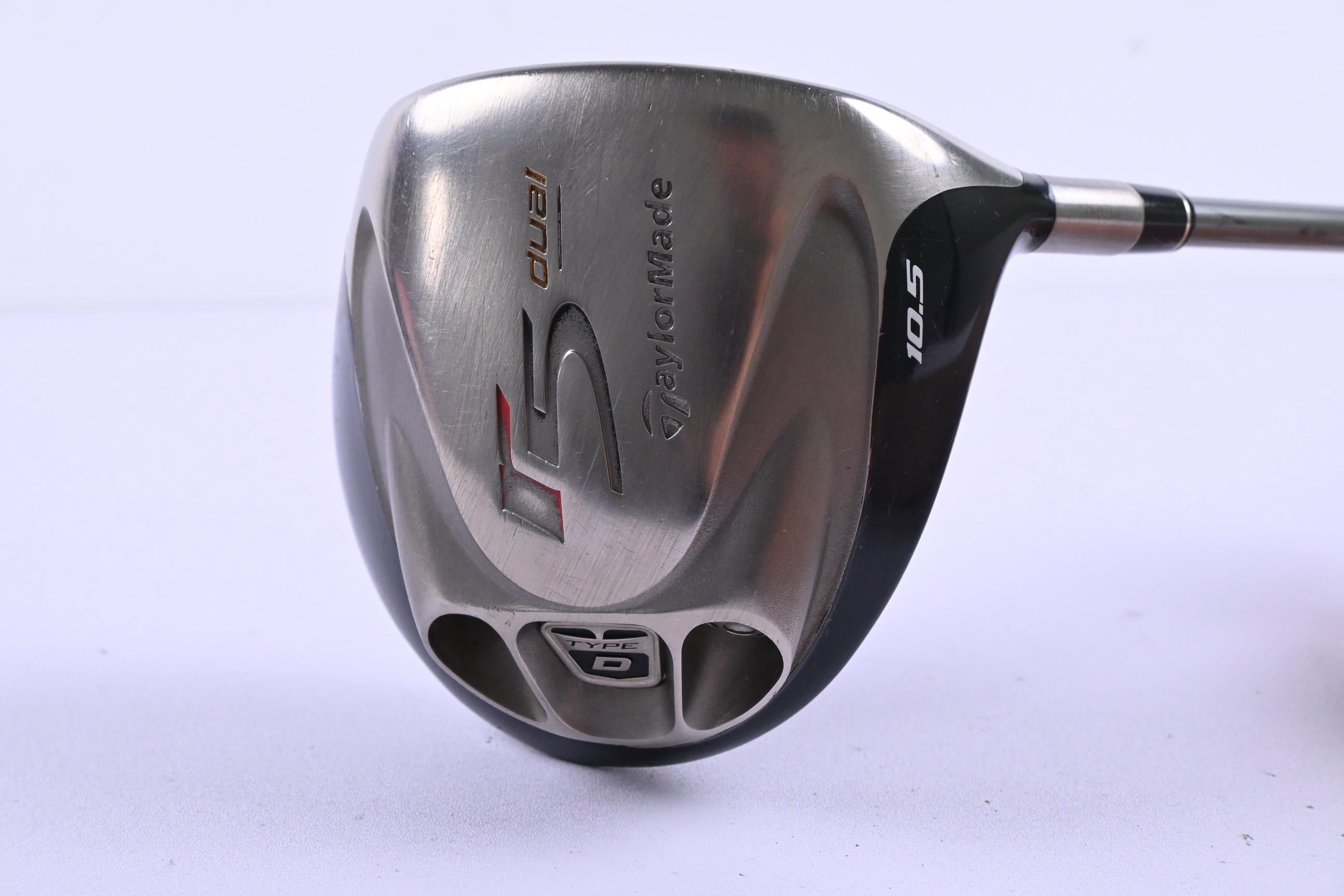Taylormade R5 Dual Driver / 10.5 Degree / Stiff Flex Taylormade M.A.S.2 55 Shaft